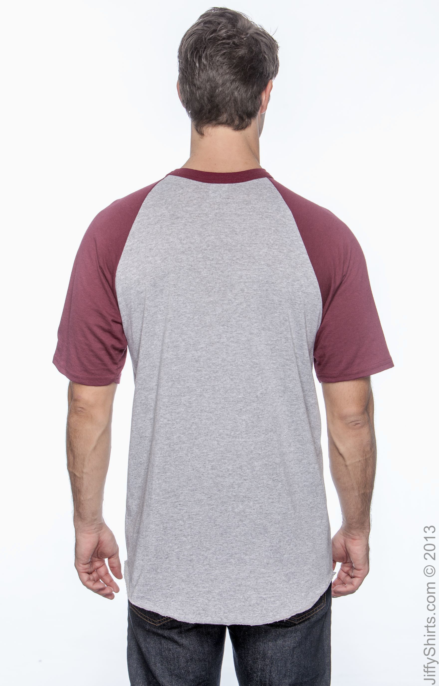 Augusta Sportswear 423 Athletic Heather / Maroon