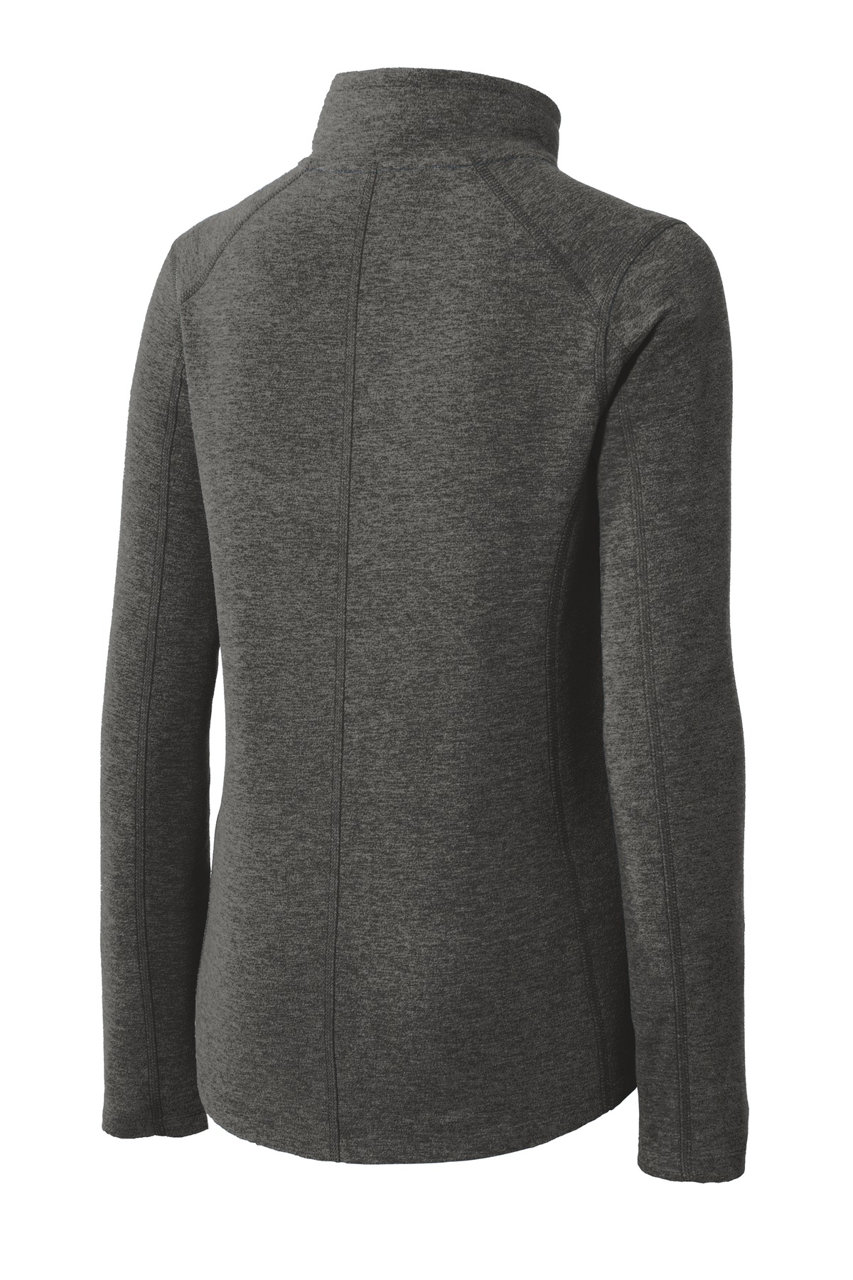 Port Authority L235 Black Charcoal Heather