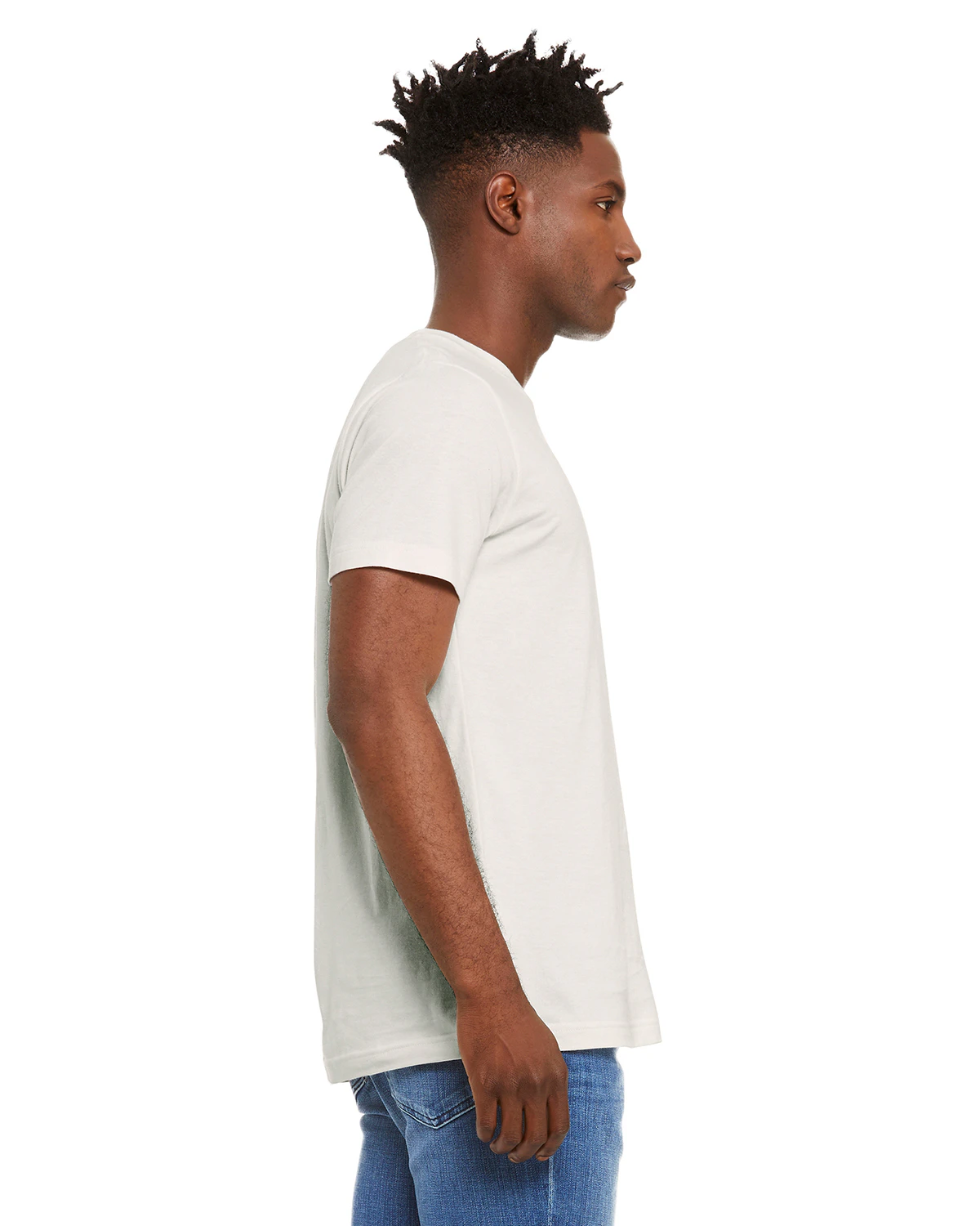 Custom T-Shirts Vintage White - Bella + Canvas 3001C | Jiffy Custom Print