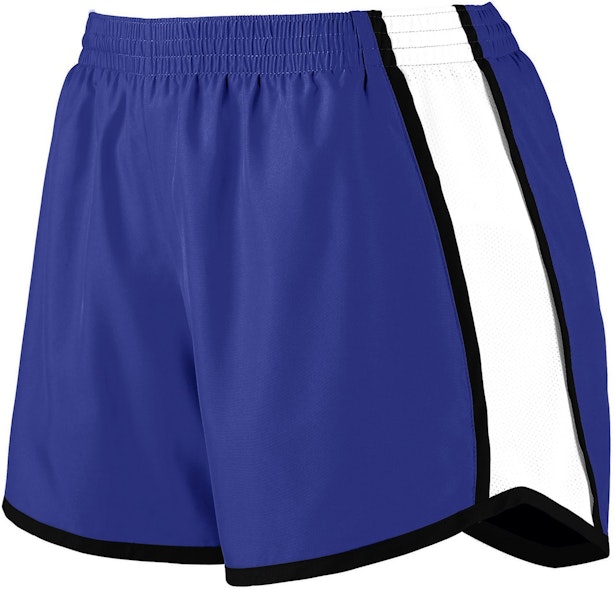 Augusta Sportswear 1265 Purple / White / Black