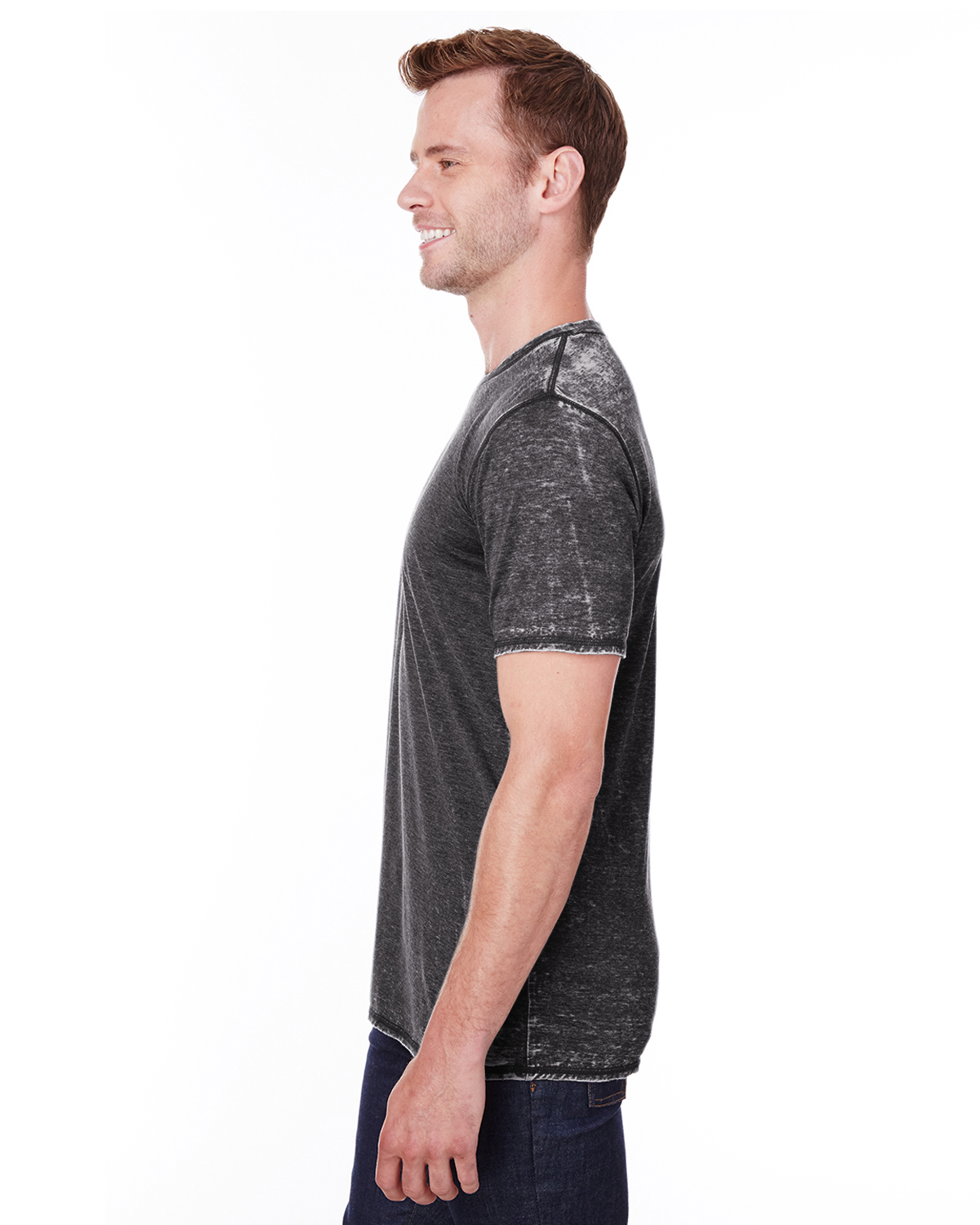 J America Unisex Vintage Zen Jersey T Shirt 8115 Ja Dark