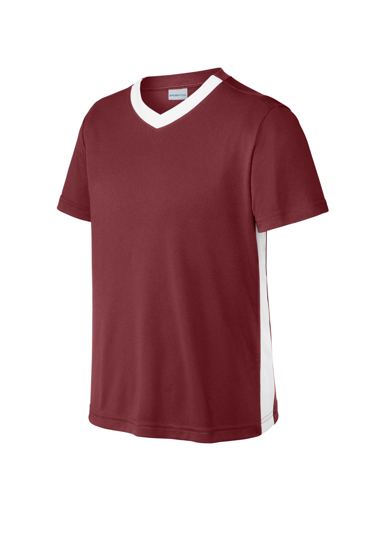 Sport-Tek YST101 Maroon/ White