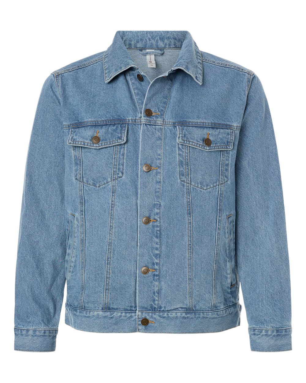 Harriton M75 Light Denim