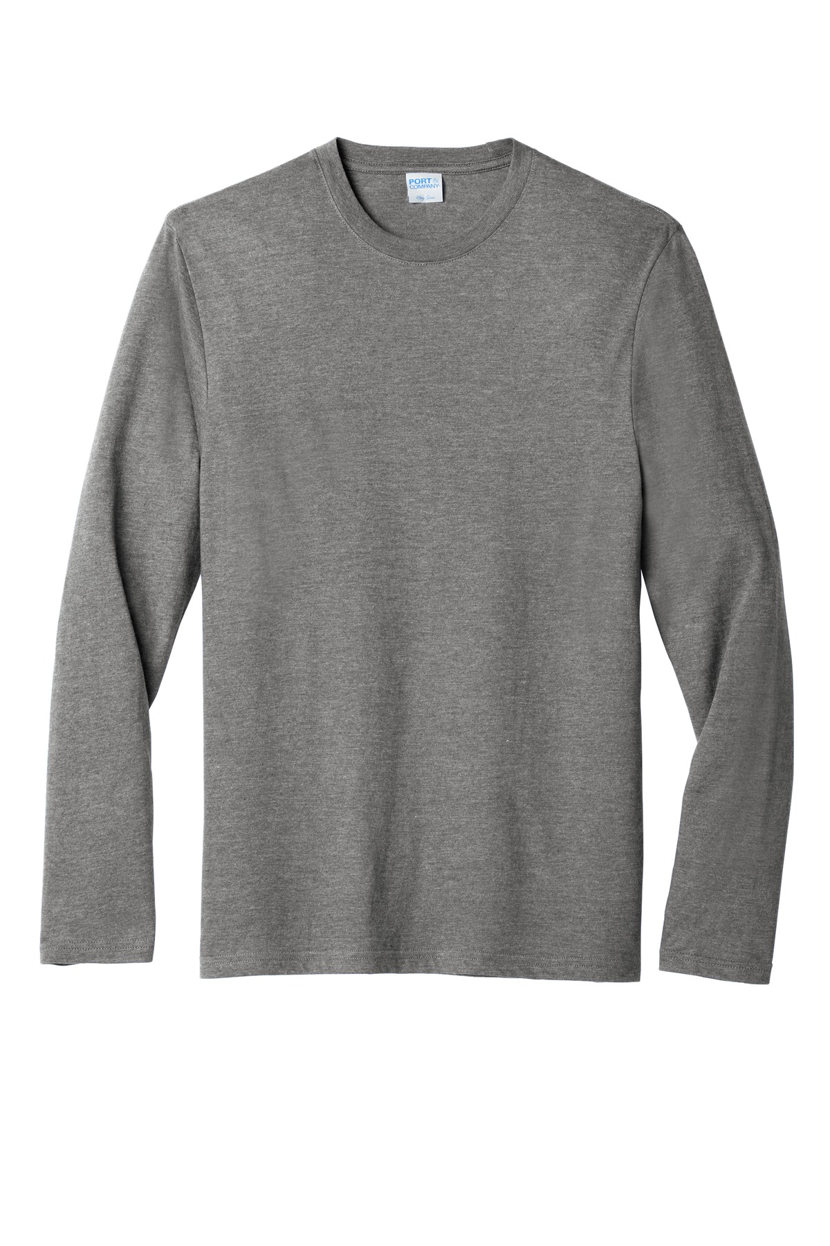 Port & Company PC455LS Graphite Heather