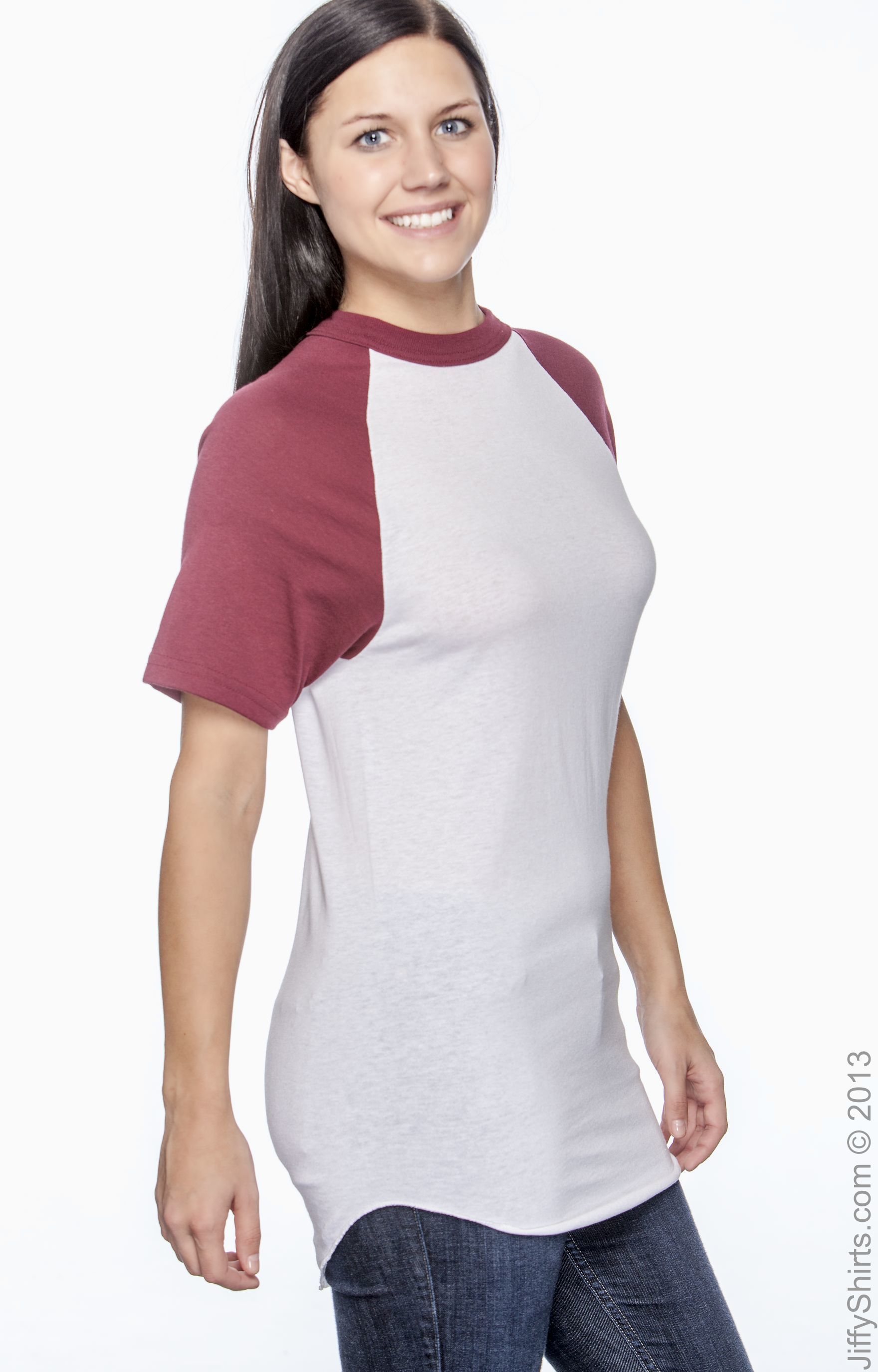 Augusta Sportswear 423 White / Maroon