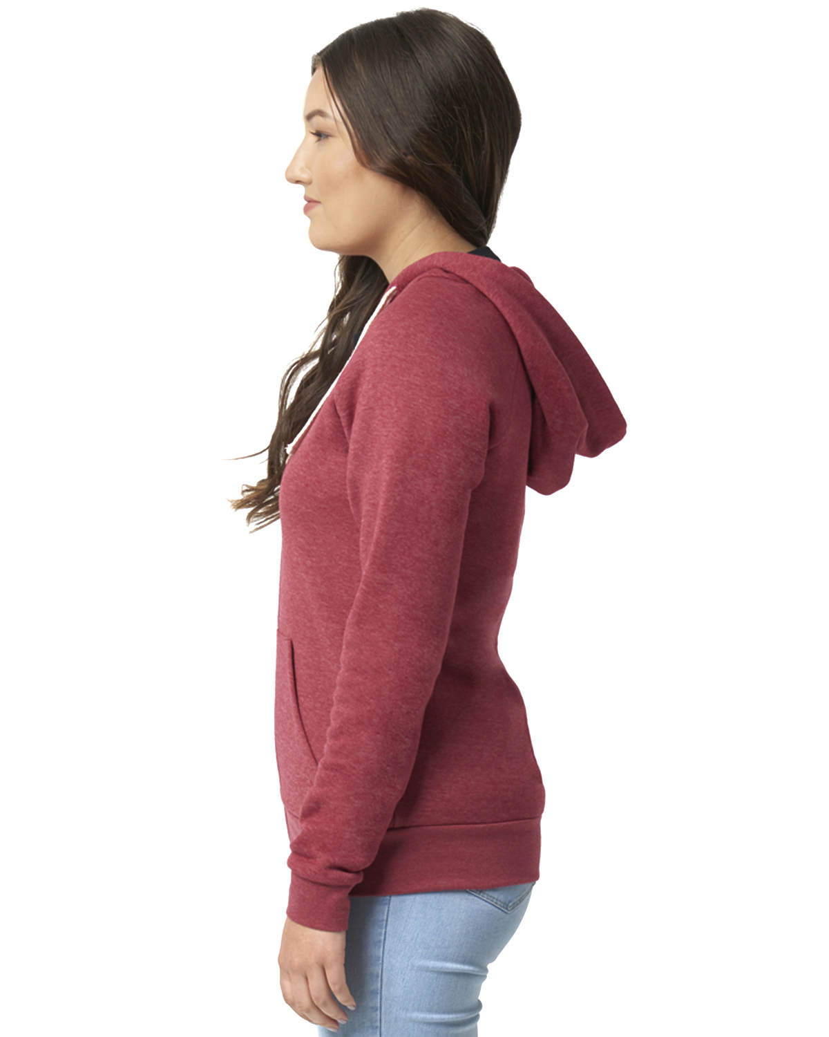 Next Level 9603 Heather Cardinal