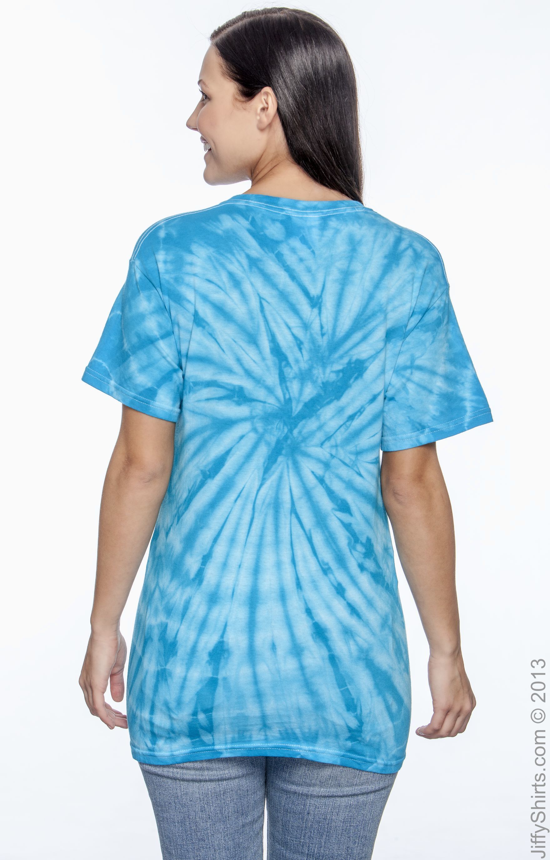 Tie-Dye CD101 Spider Turquoise