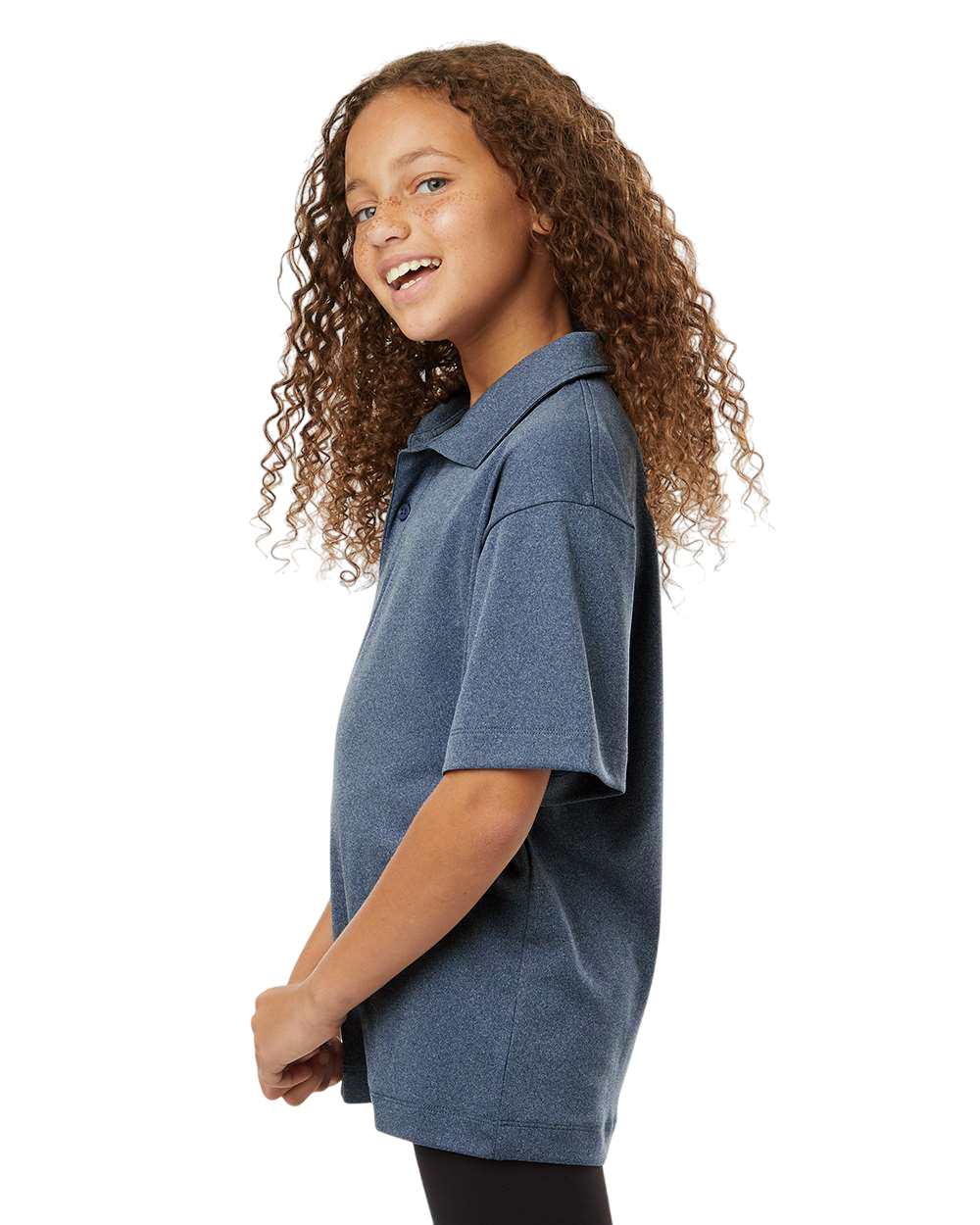 AllPro 41800Y Heather Navy