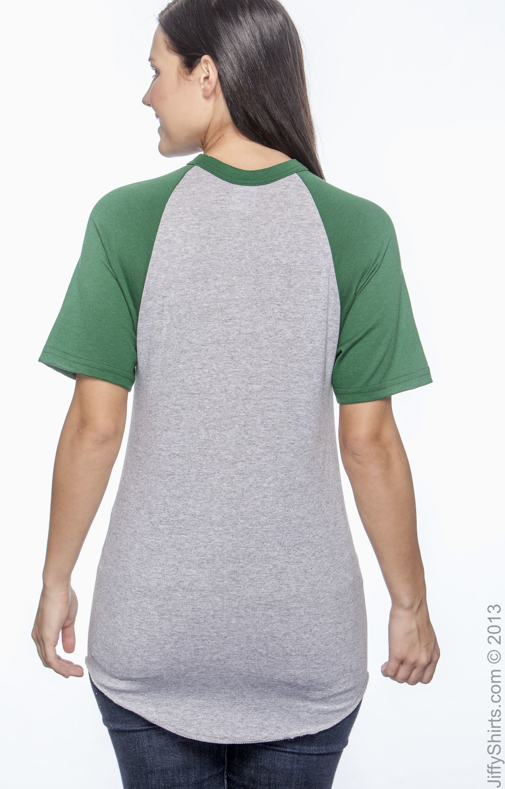 Augusta Sportswear 423 Athletic Heather / Dark Green