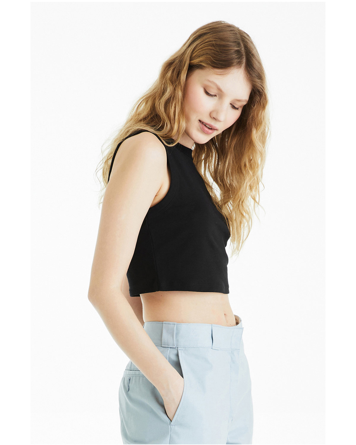 Bella + Canvas 1013BE Solid Black Blend