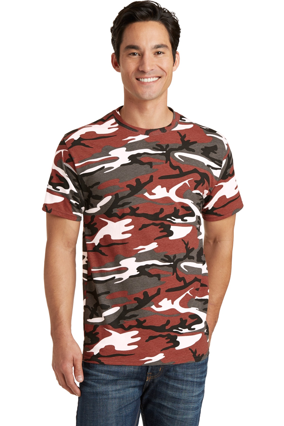 Port & Company PC54C Red Camo