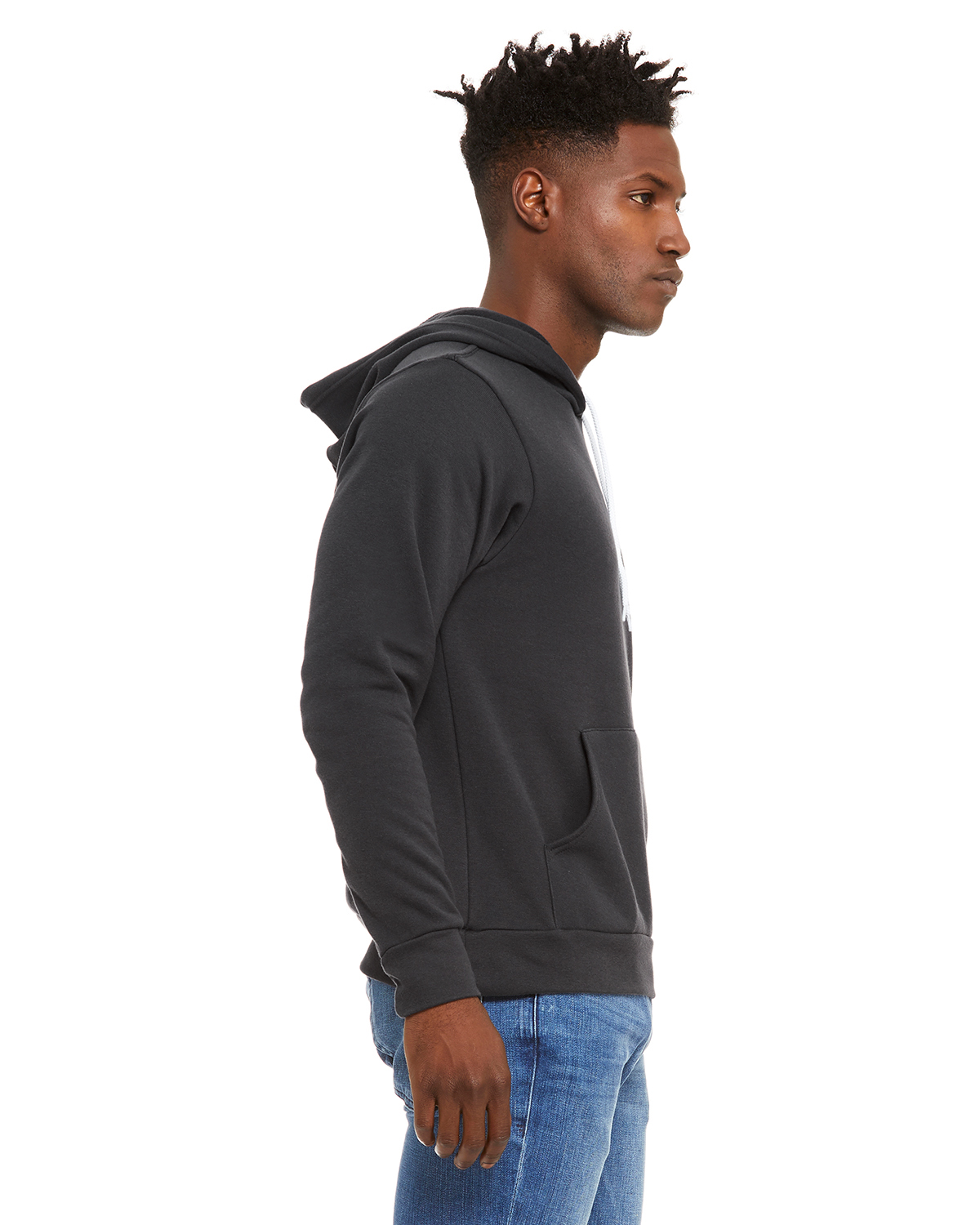 Bella + Canvas 3719 Dtg Dark Gray