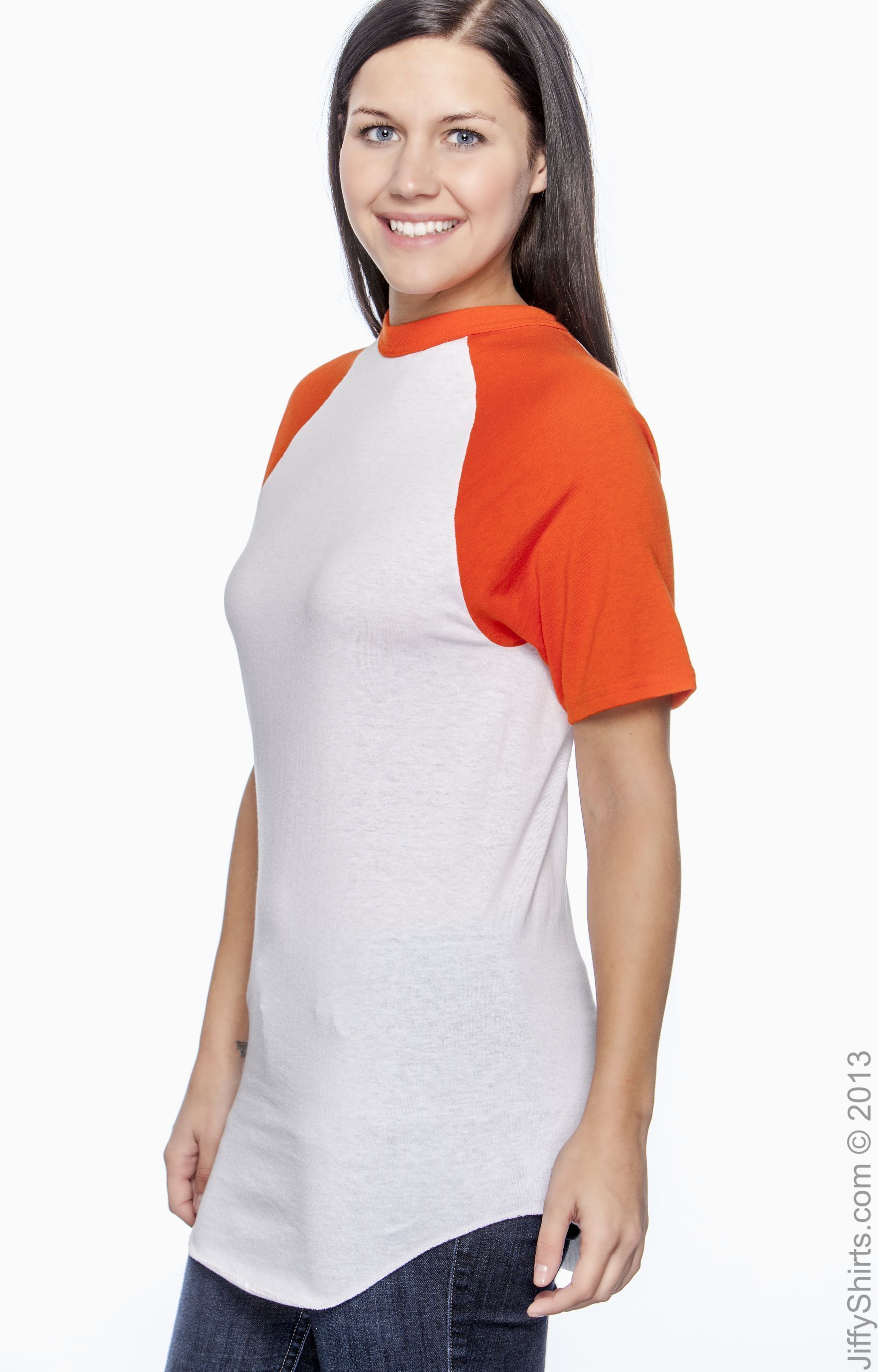 Augusta Sportswear 423 White / Orange