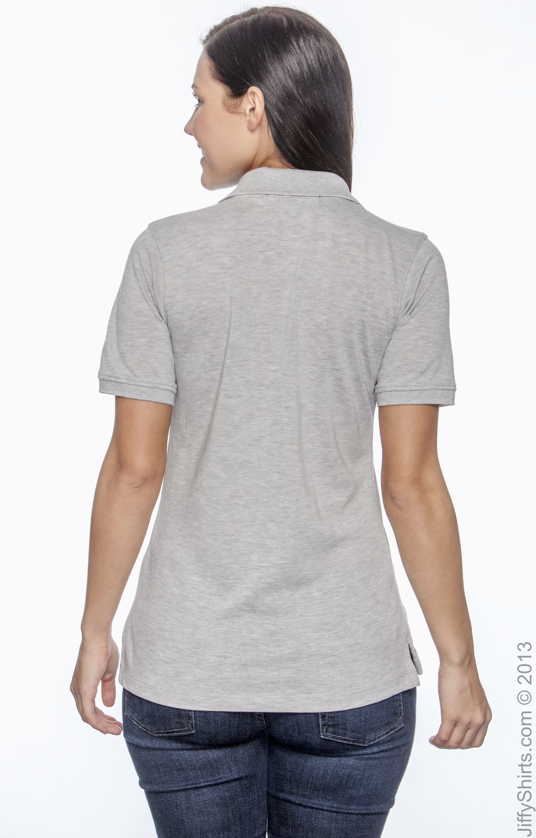 Harriton M265W Gray Heather