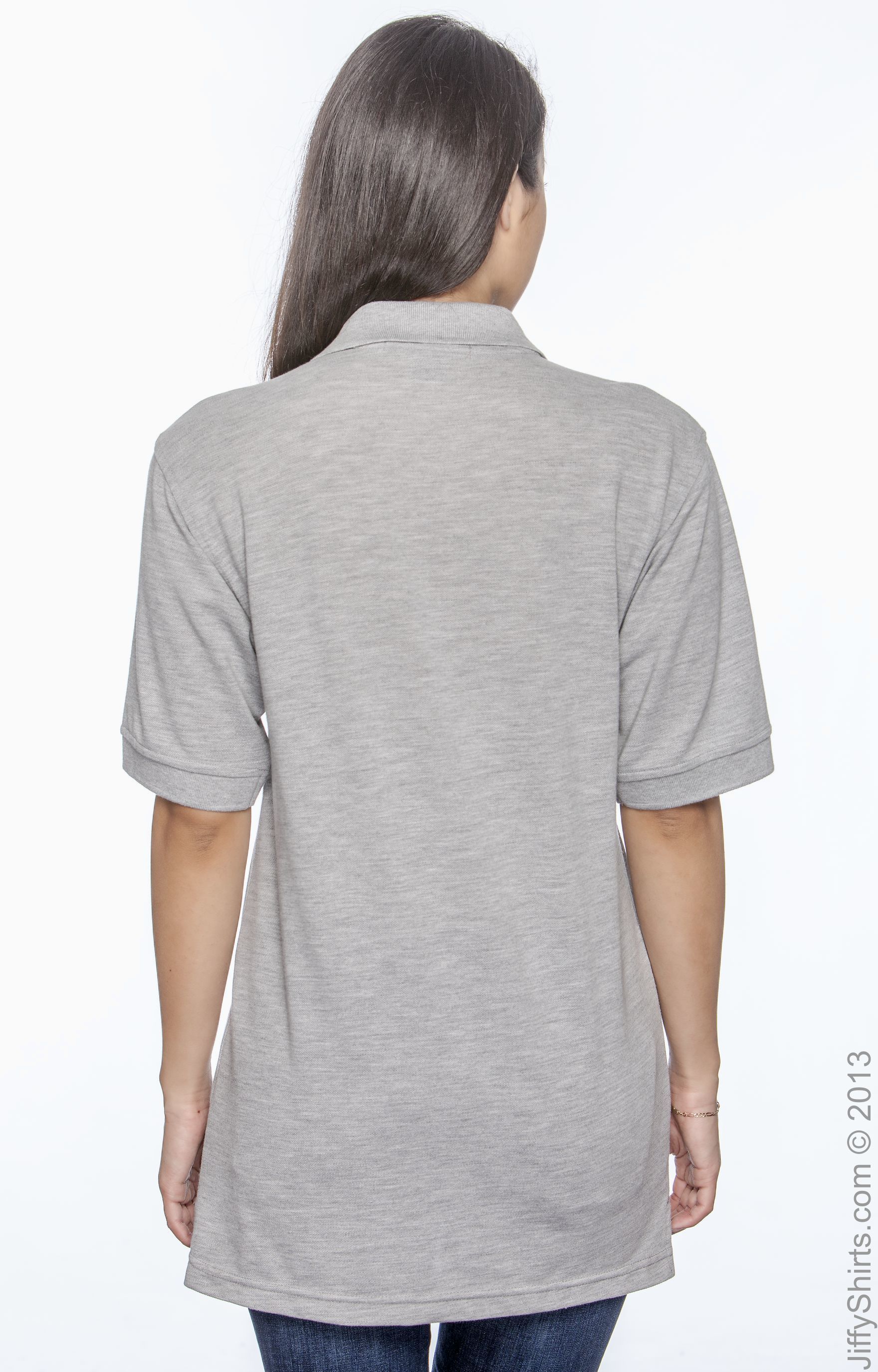 Harriton M265P Gray Heather