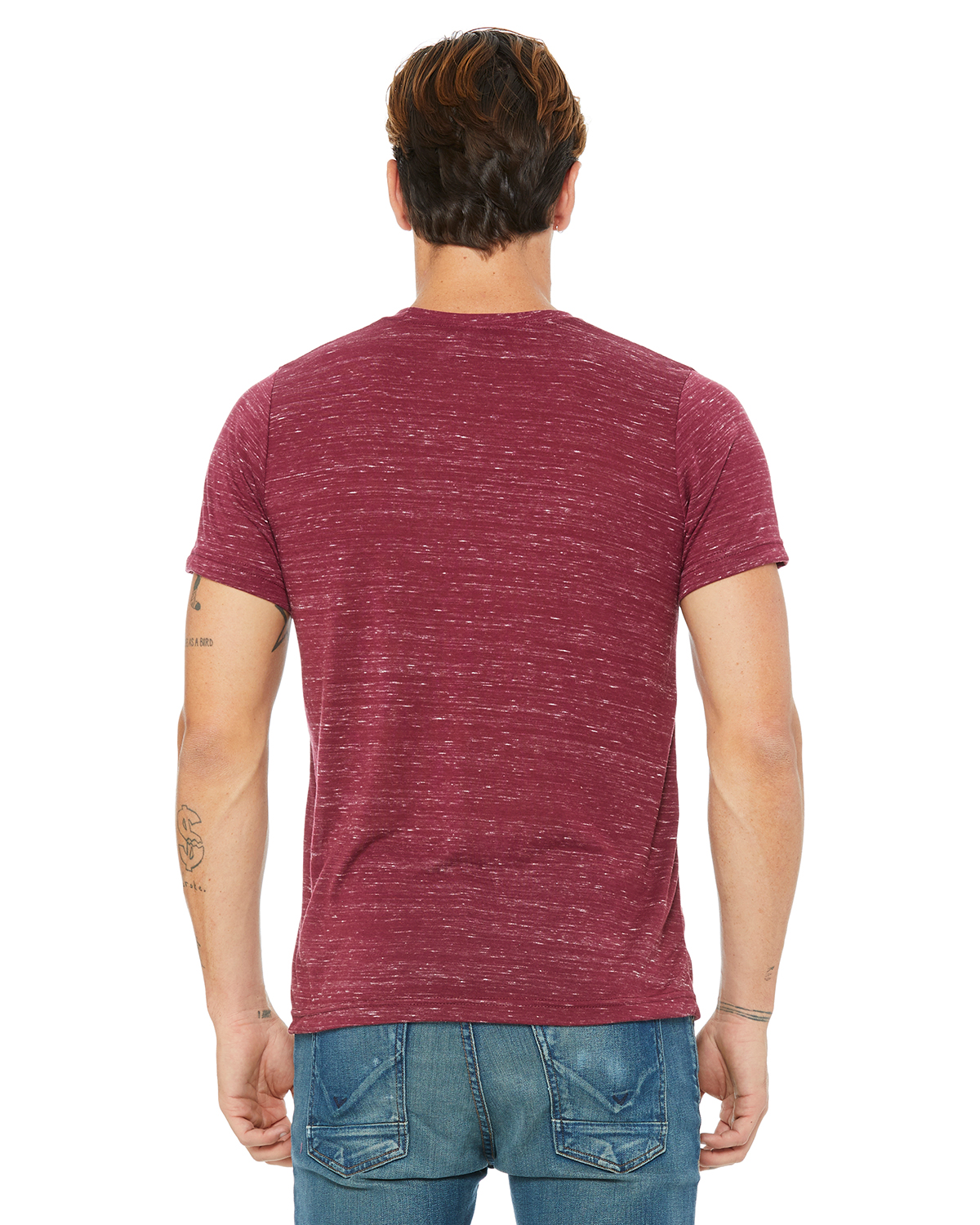 Bella + Canvas 3650 Maroon Marble