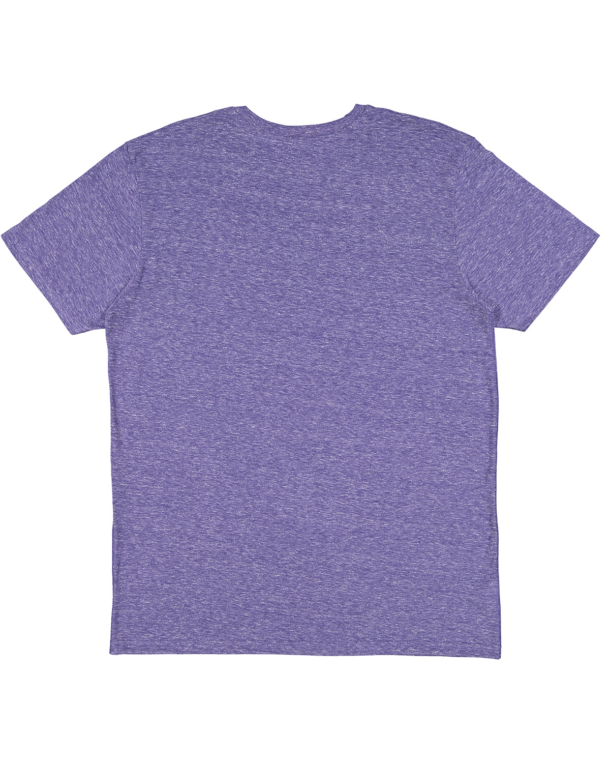 Lat Harborside Melange T Shirt 6991 La Purple Melange | Jiffy