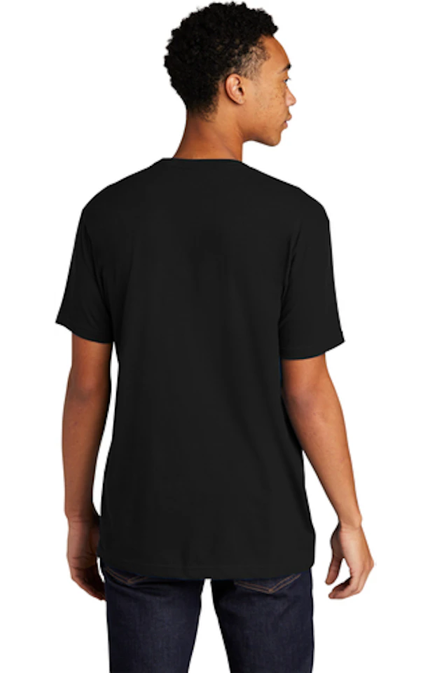 Next Level Men's Sueded Crew 6410 Black | Jiffy