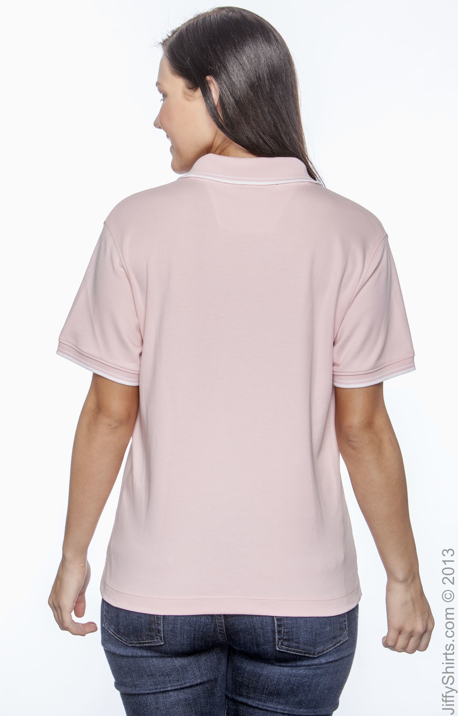 Devon & Jones D140W Pink / White