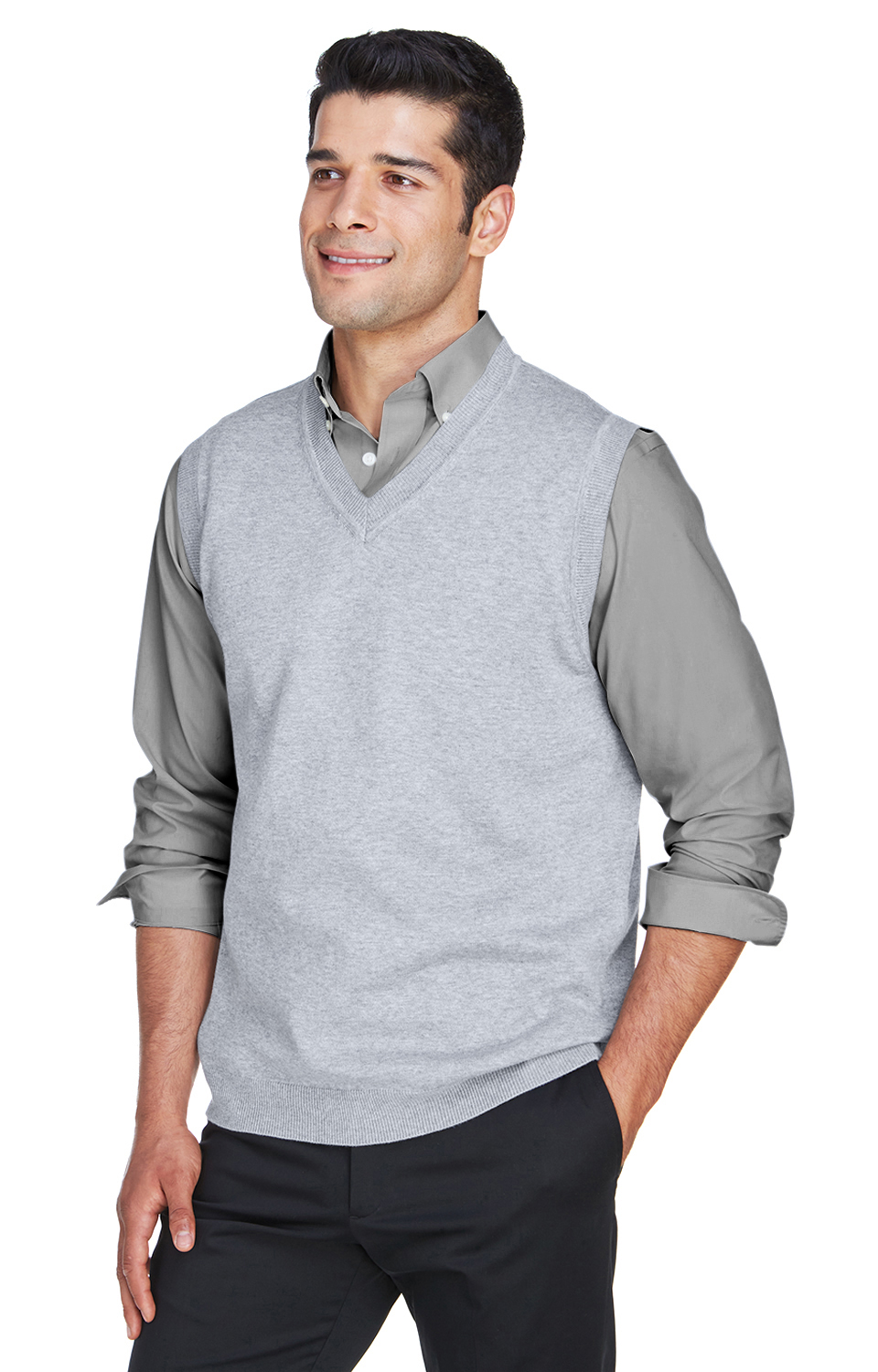 Devon & Jones D477 Gray Heather