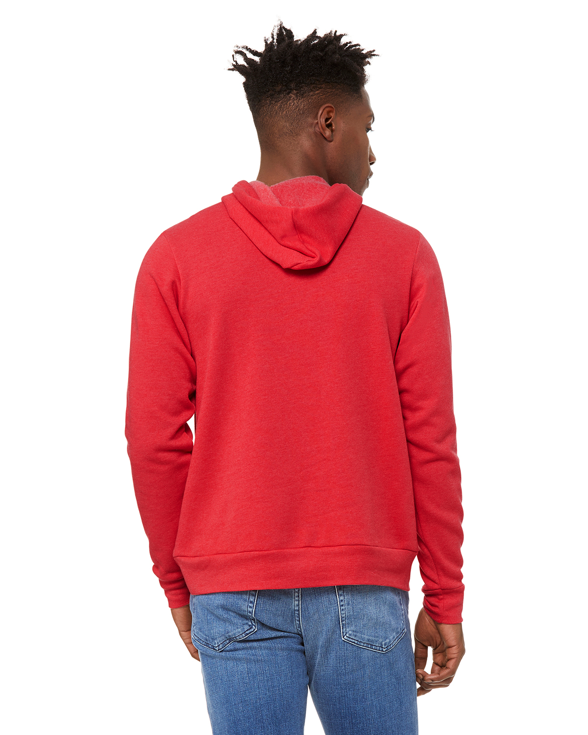 Bella + Canvas 3719 Heather Red