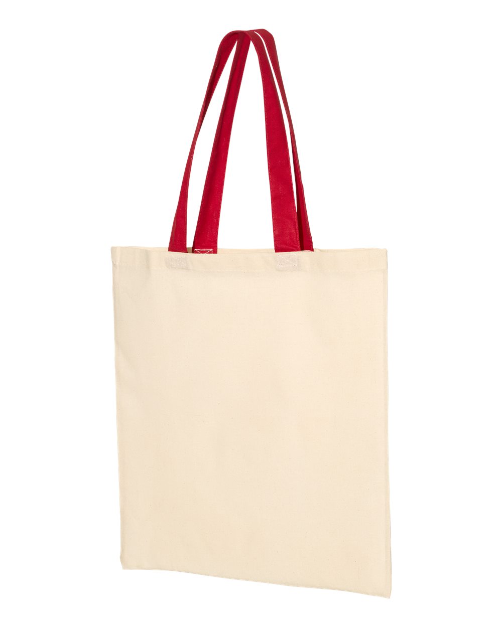 Q-Tees QTB6000 Natural / Red