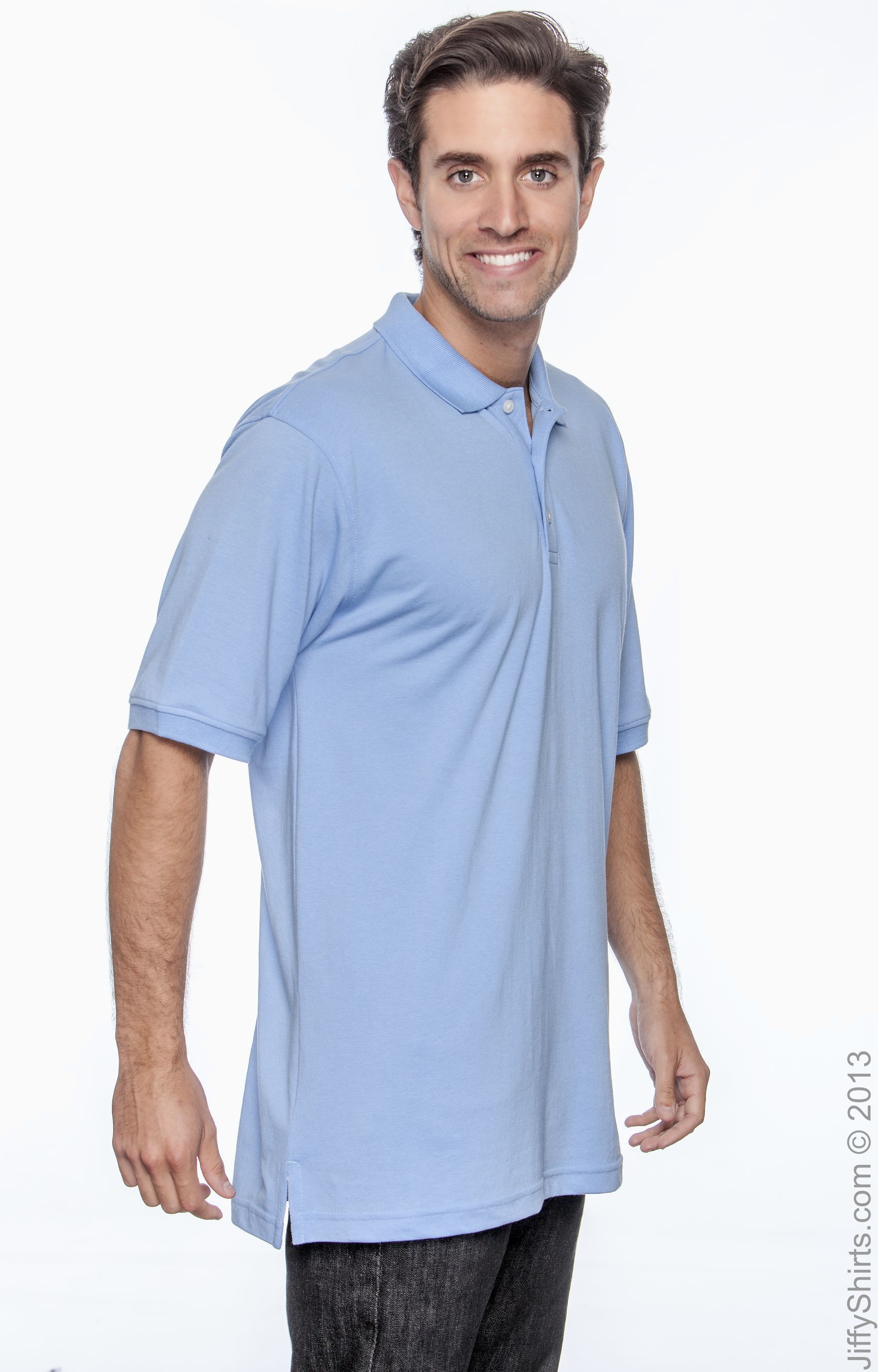 Harriton M265 Light College Blue