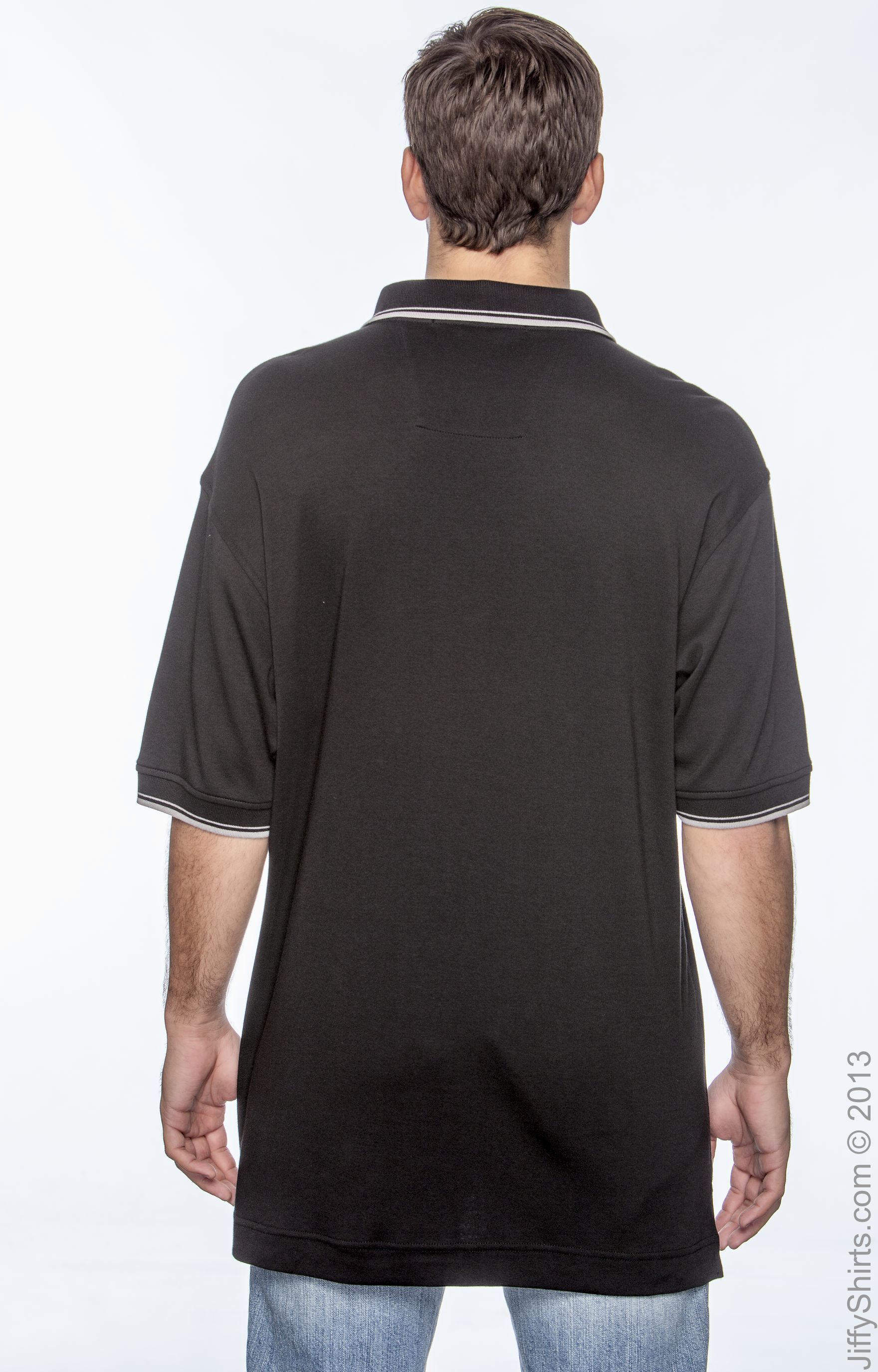 Devon & Jones D140 Black / Gray Heather