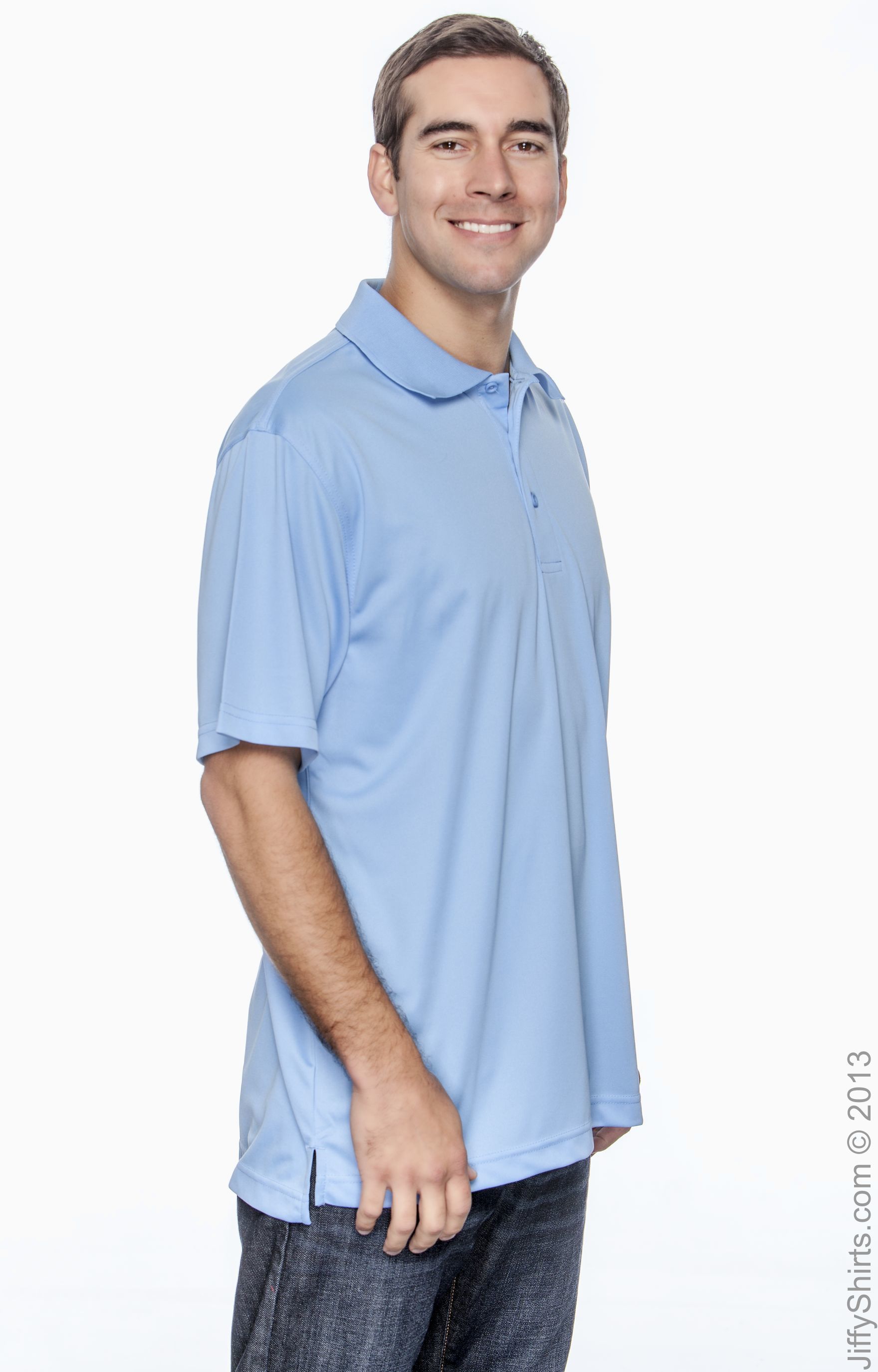 Harriton M315 Light Blue