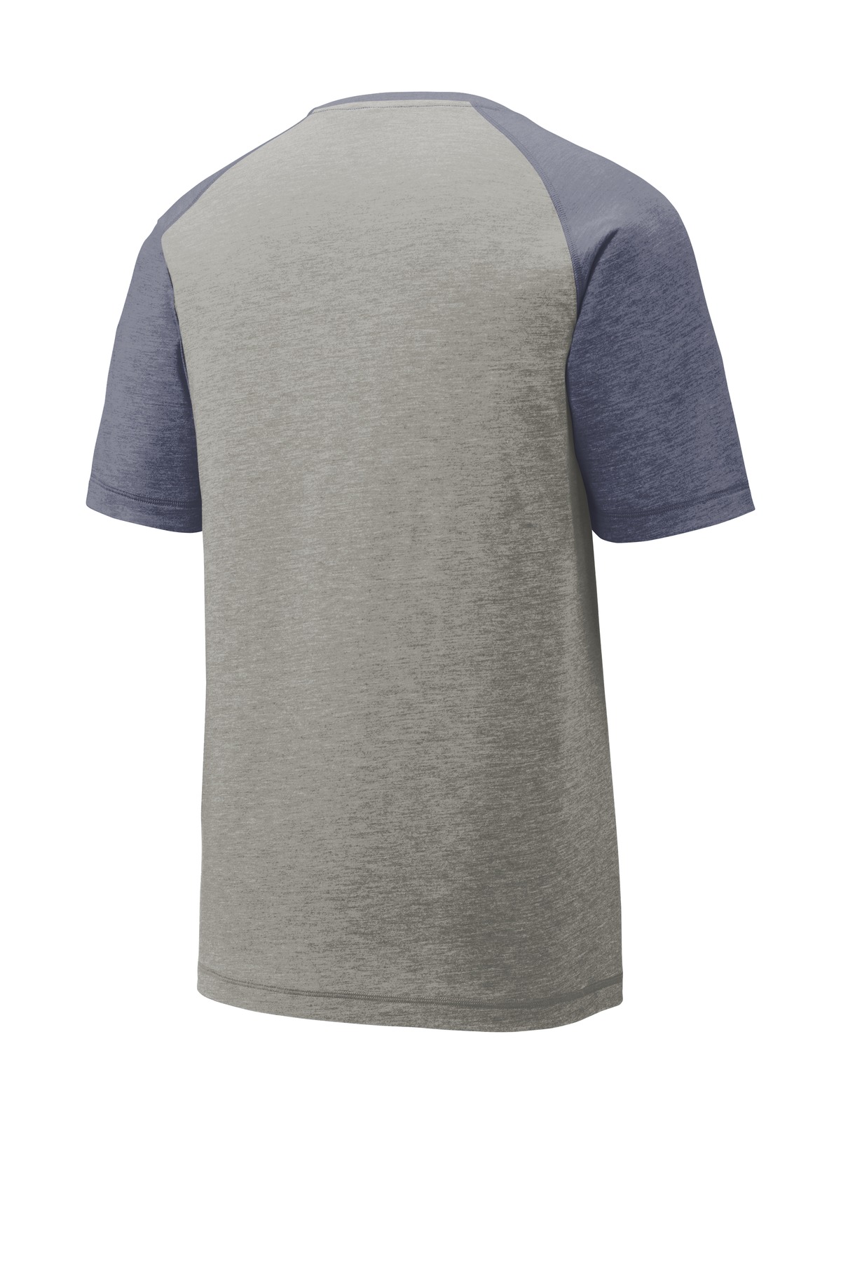 Sport-Tek ST400 True Navy Heather / Light Gray Heather