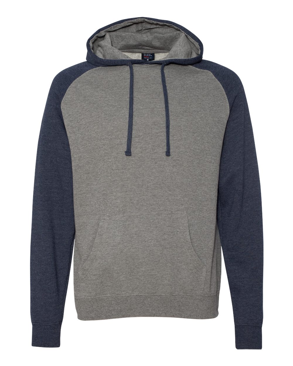 Independent Trading IND40RPJ1 Gunmetal Heather / Classic Navy Heather