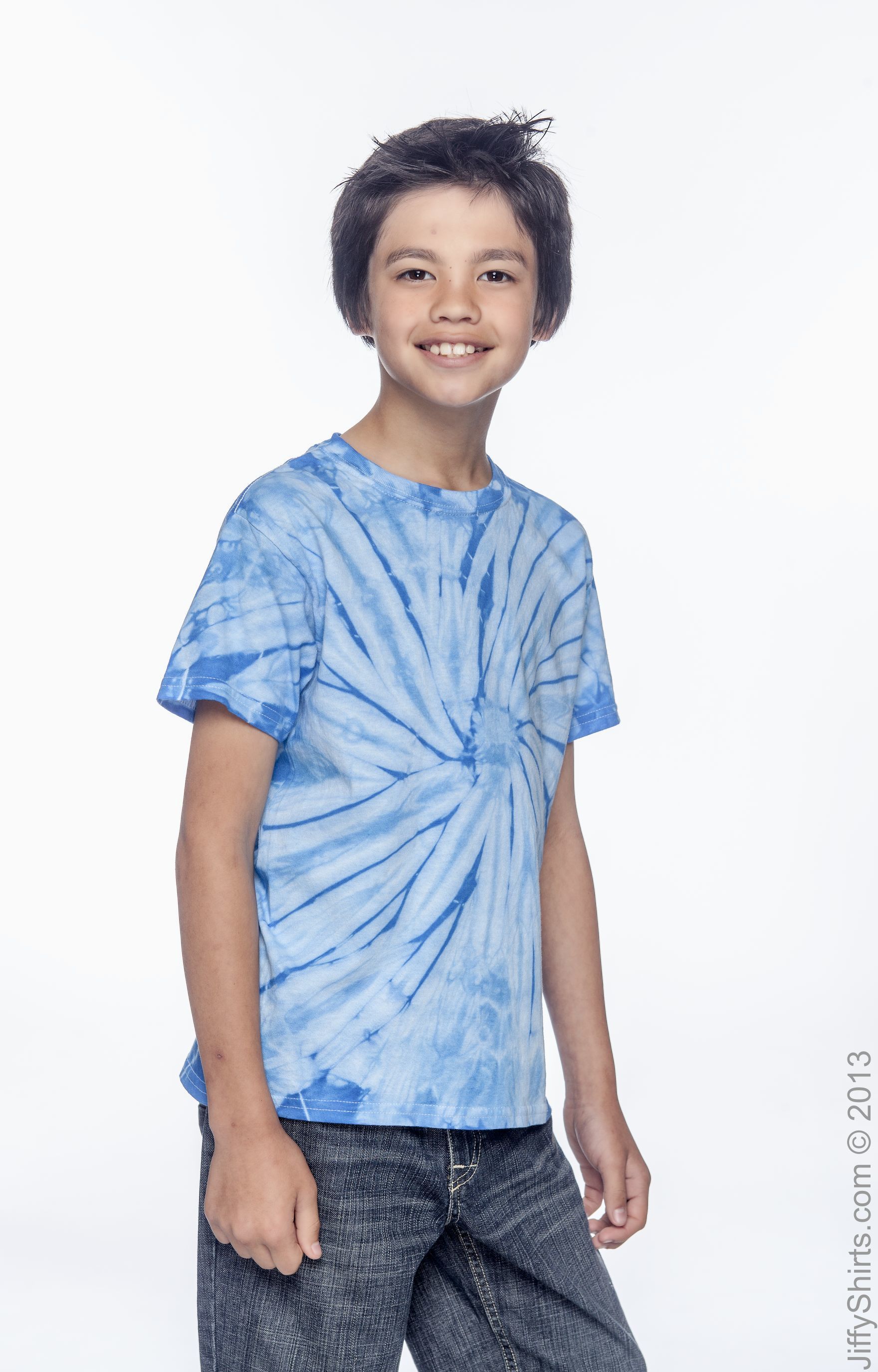 Tie-Dye CD101Y Spider Baby Blue