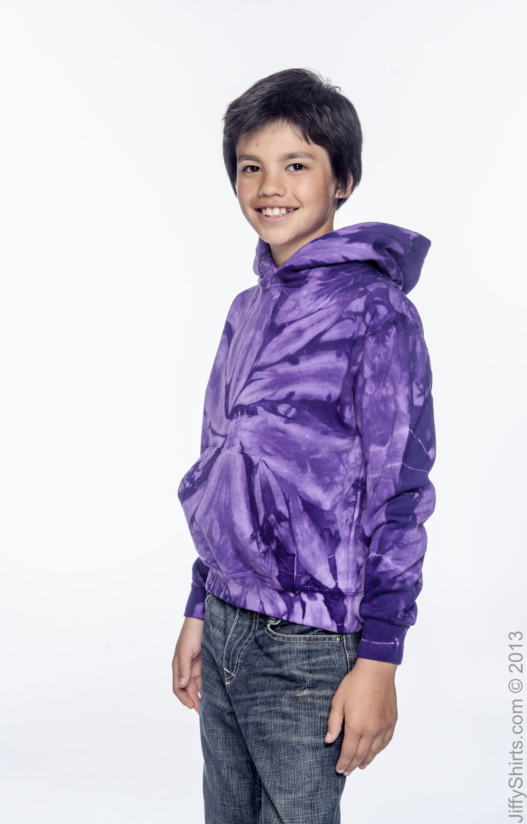 Tie-Dye CD877Y Spider Purple