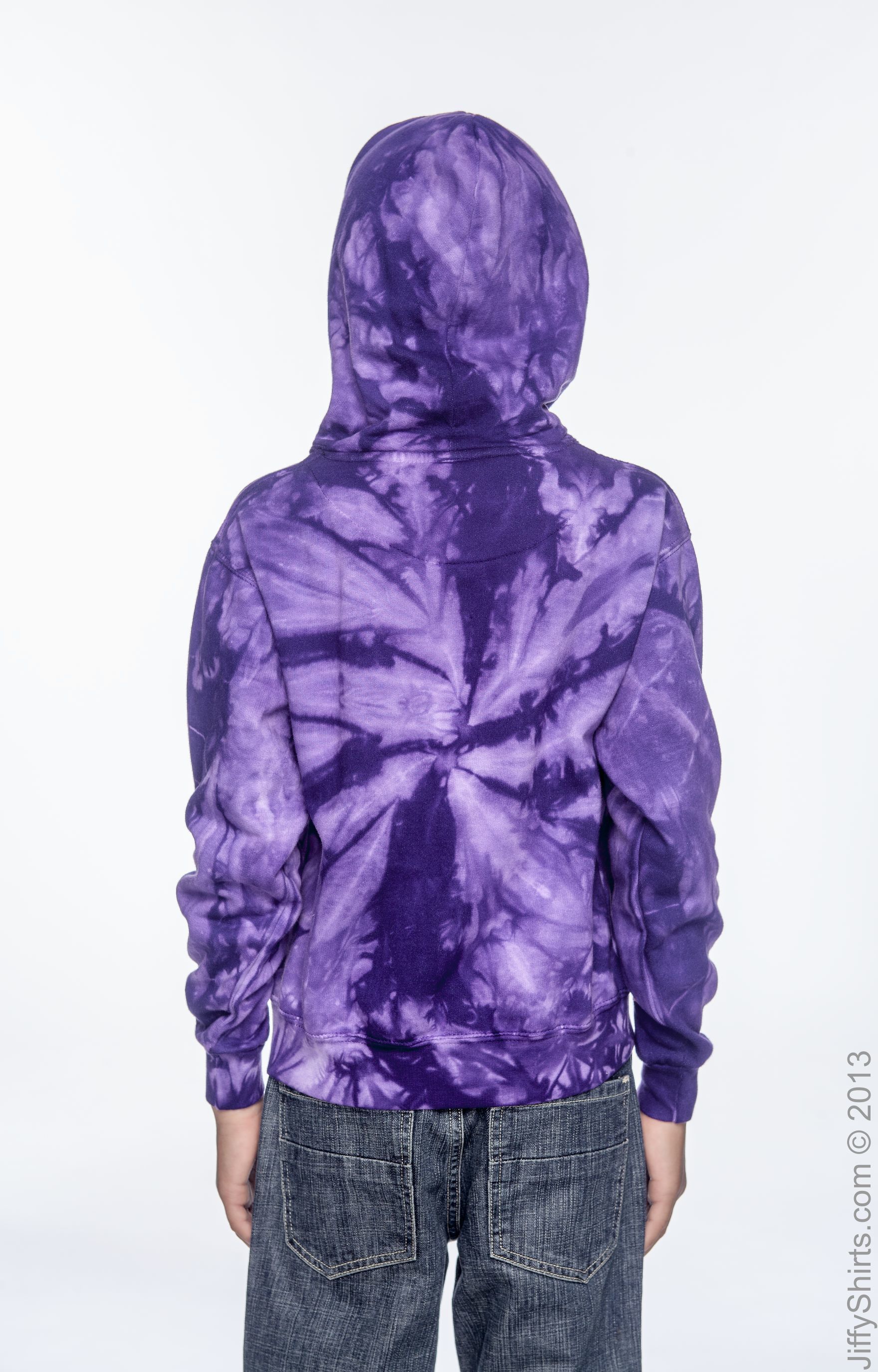 Tie-Dye CD877Y Spider Purple