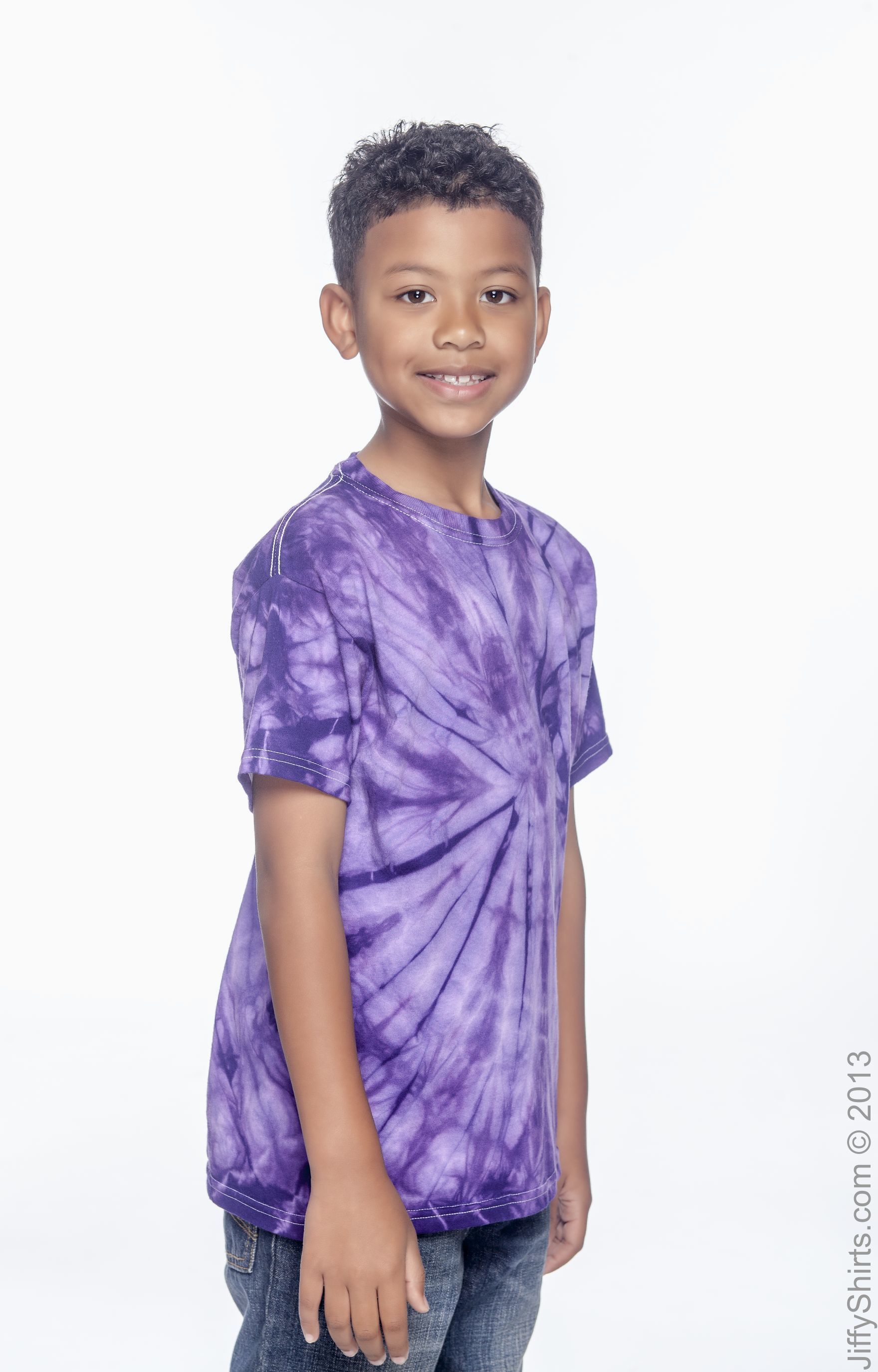 Tie-Dye CD101Y Spider Purple