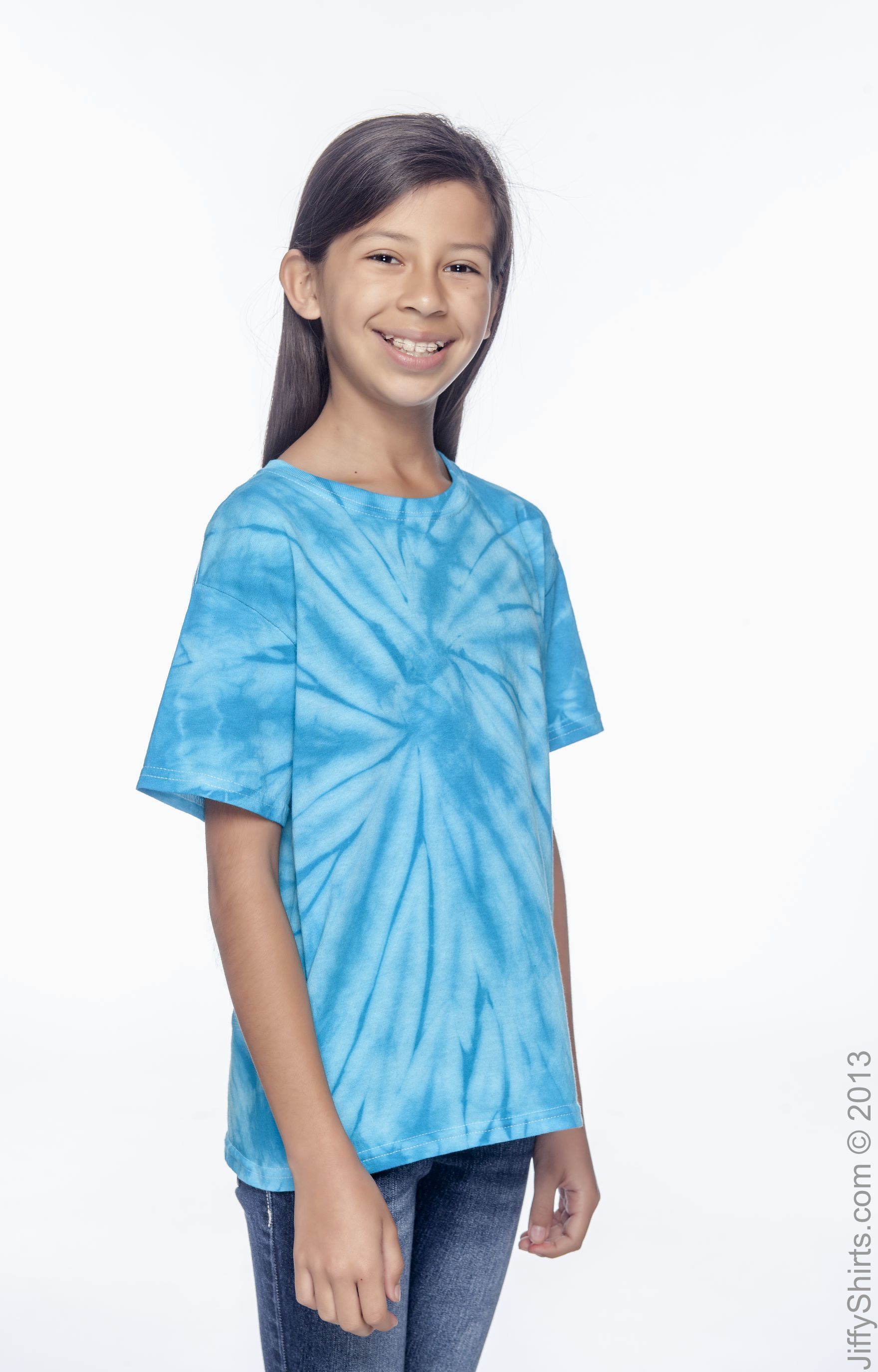 Tie-Dye CD101Y Spider Turquoise