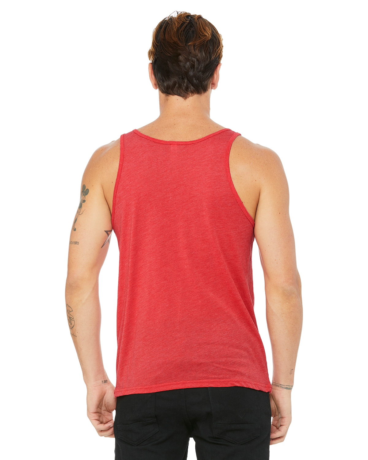 Bella + Canvas 3484BC Red Triblend