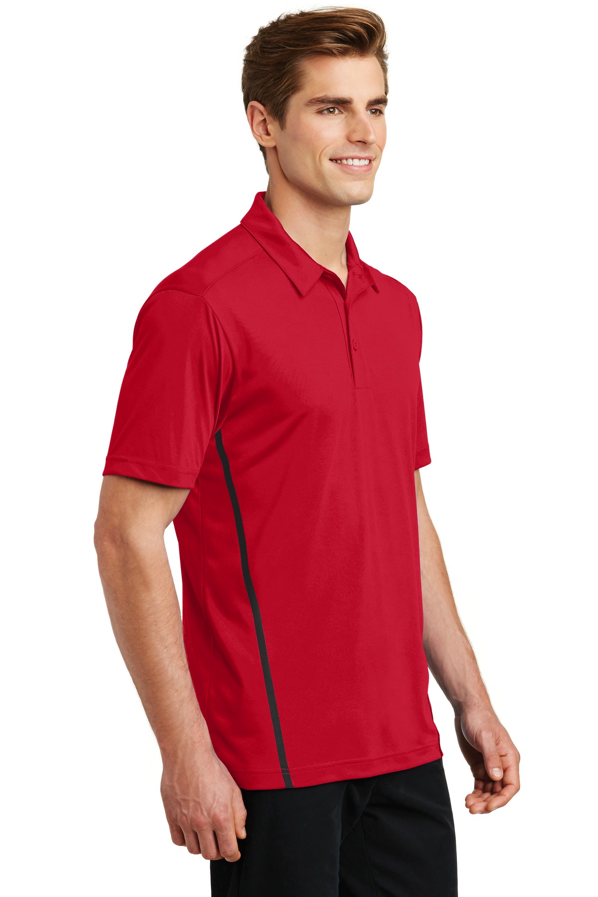 Sport-Tek ST620 Deep Red / Black
