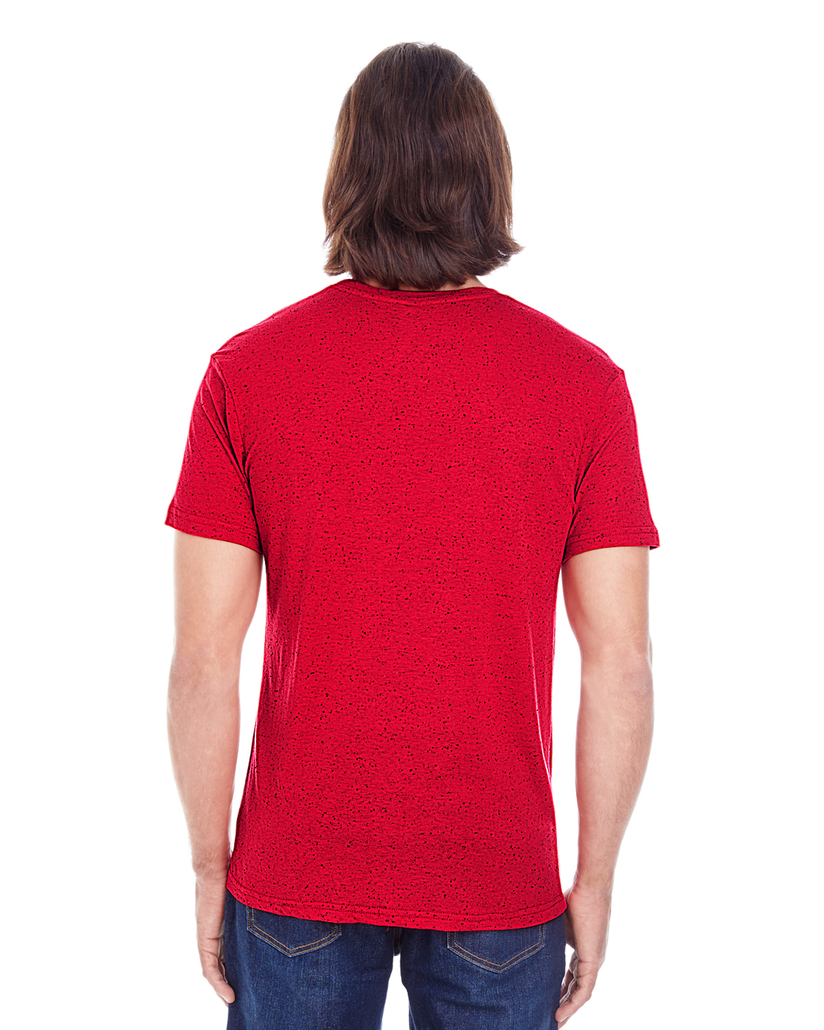 Threadfast Apparel 103A Red Fleck