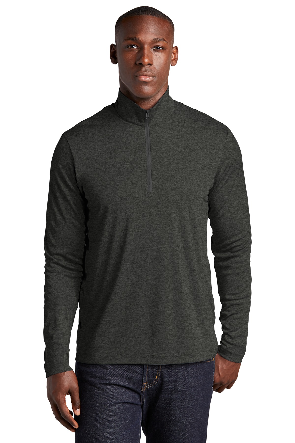 Sport-Tek ST469 Black Heather