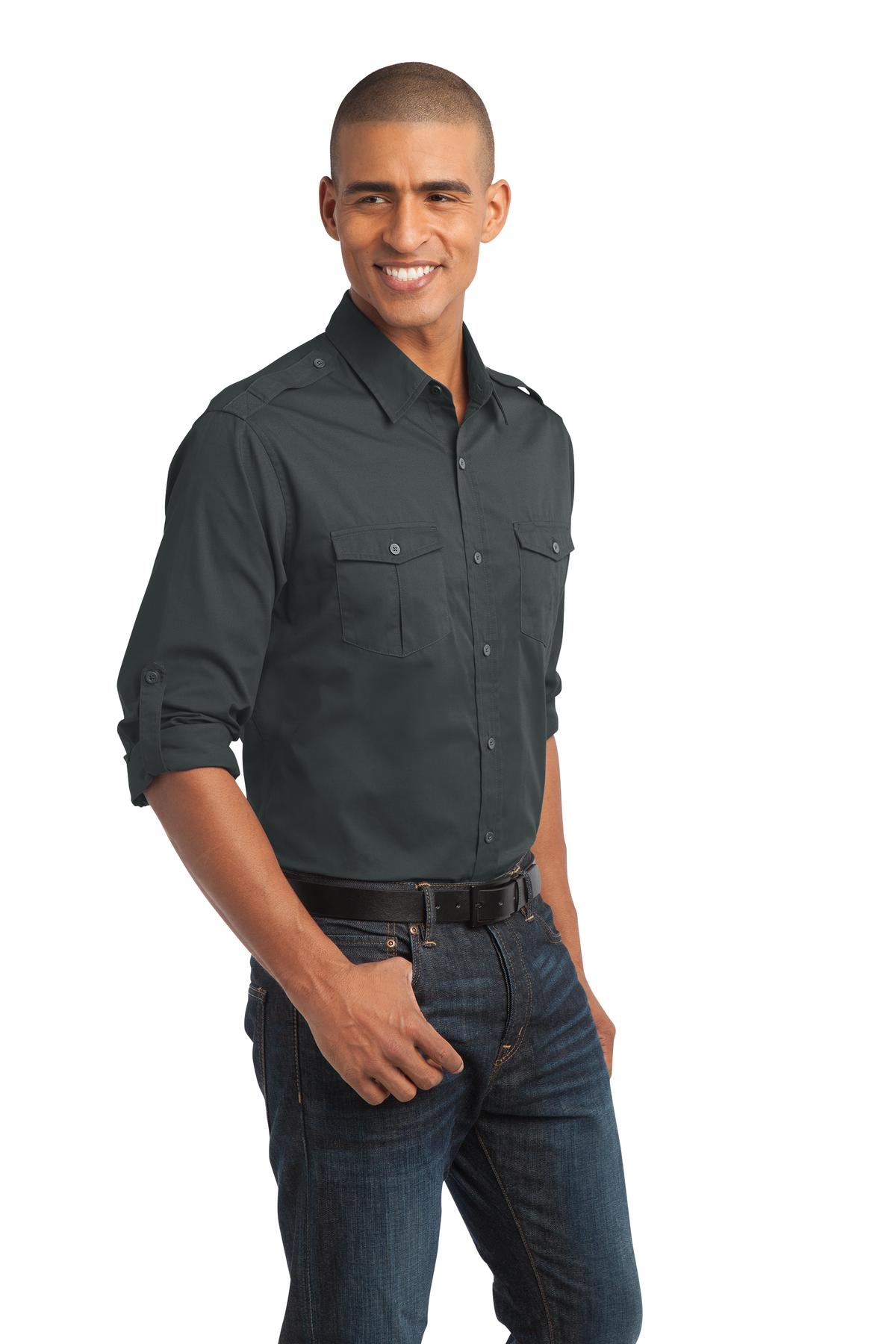 Port Authority S649 Steel Gray