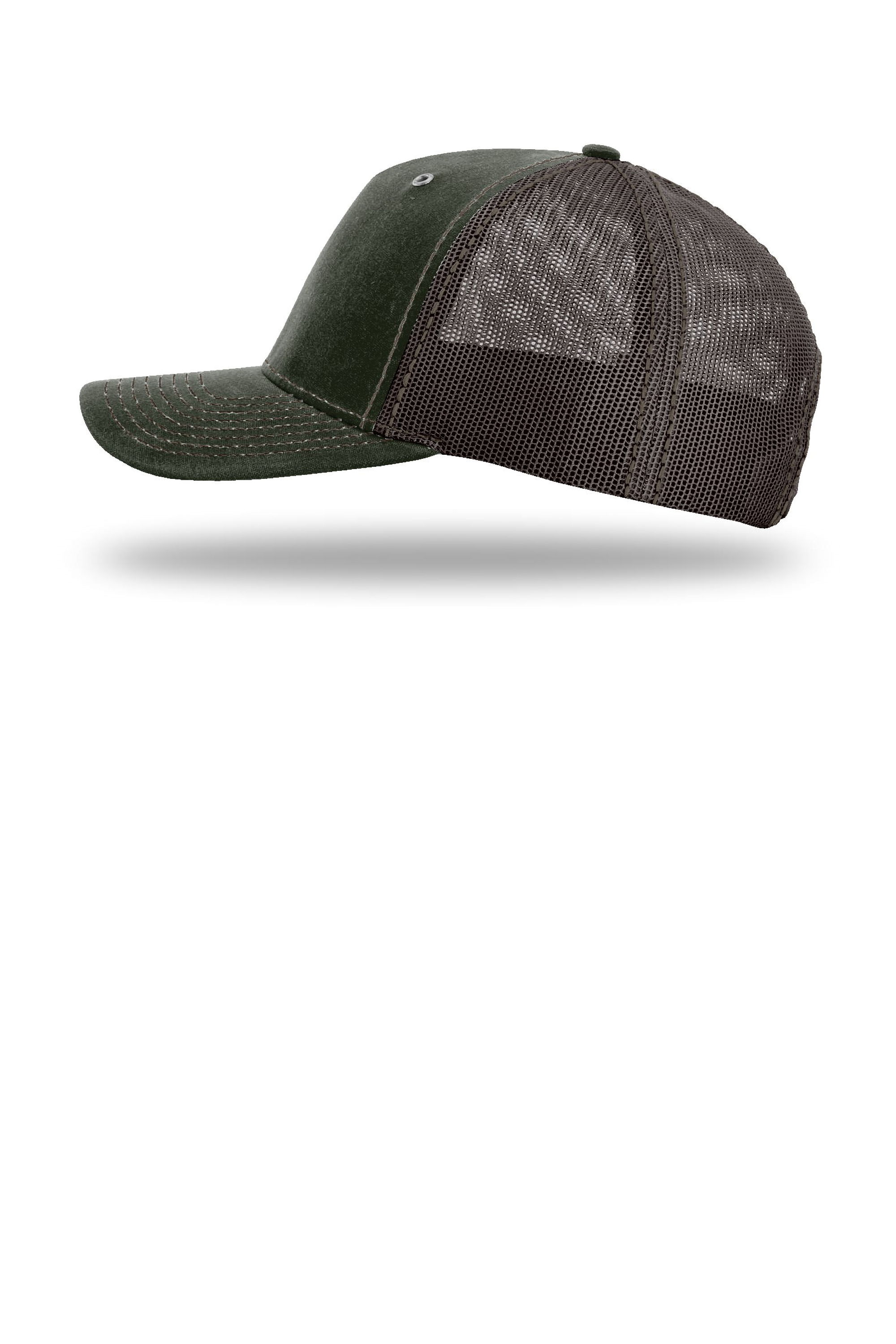 Richardson 112WH Dark Olive/ Coffee