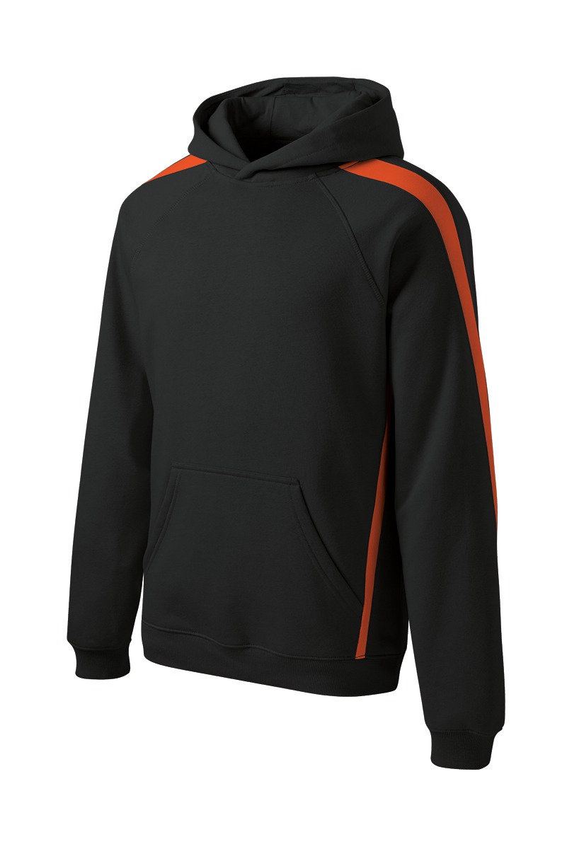 Sport-Tek ST265 Black / Dporange