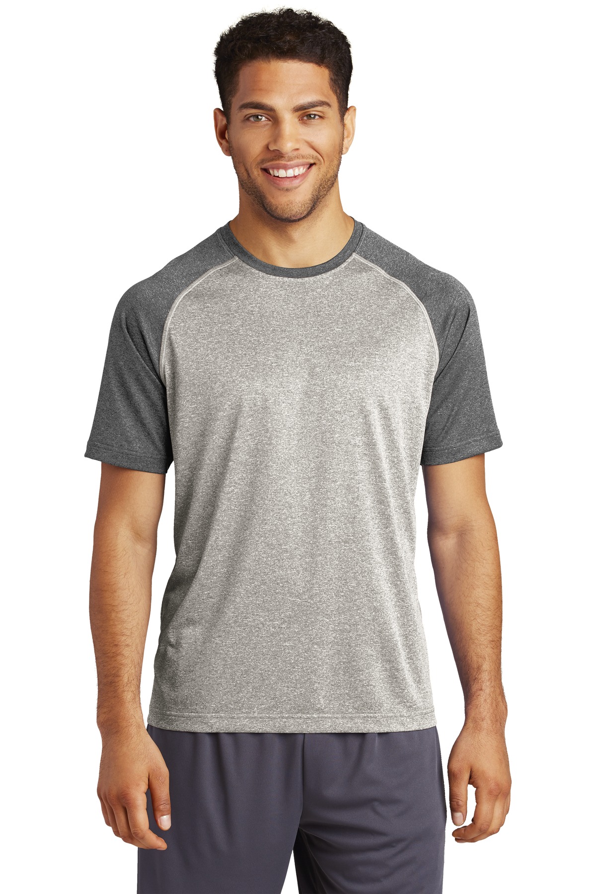 Sport-Tek ST362 Vintage Heather / Graphite Heather