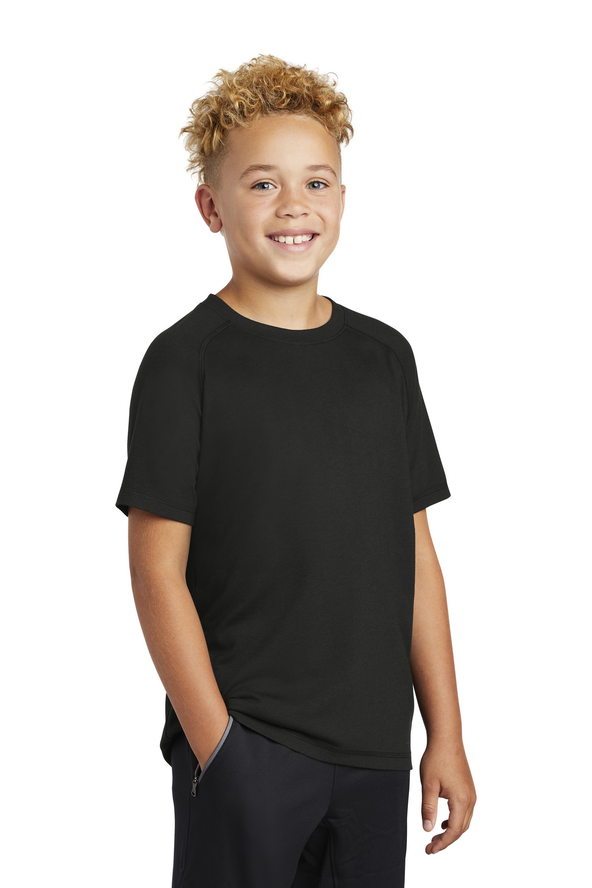 Sport-Tek YST400 Black Triad So