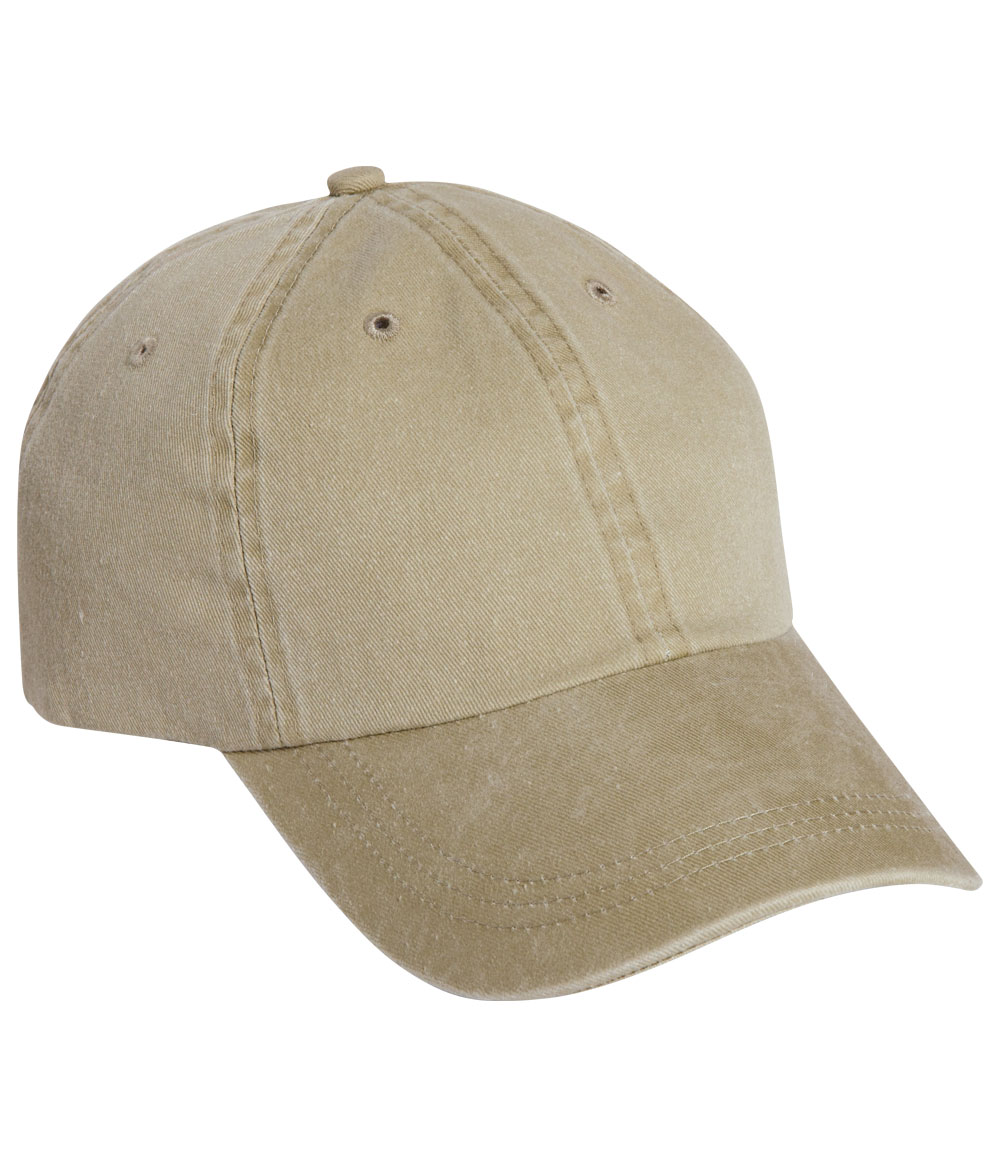 Mega Cap Washed Pigment Dyed Cap 7601 J2 Coral | Jiffy