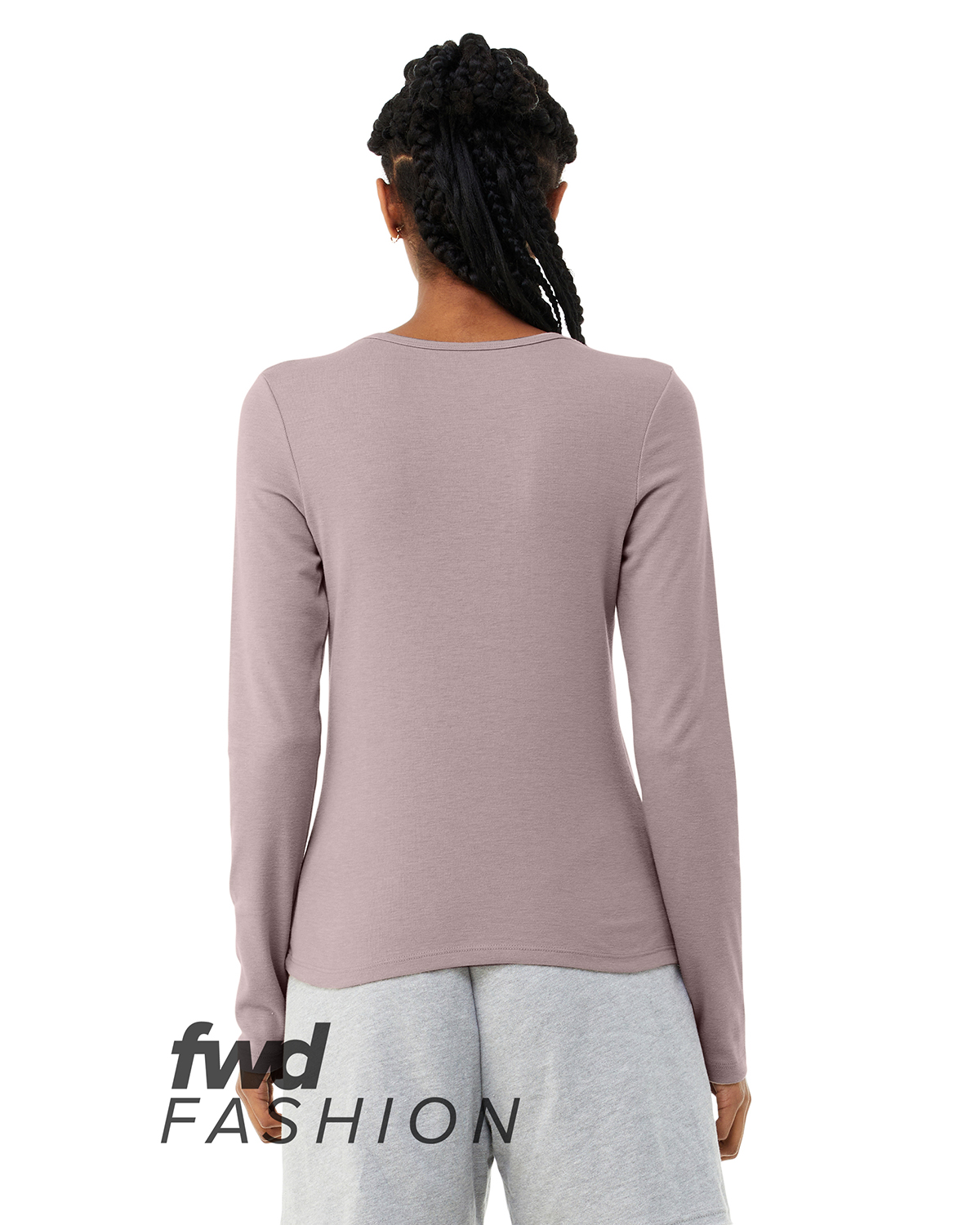 Bella + Canvas 1050BE Heather Pink Gravel