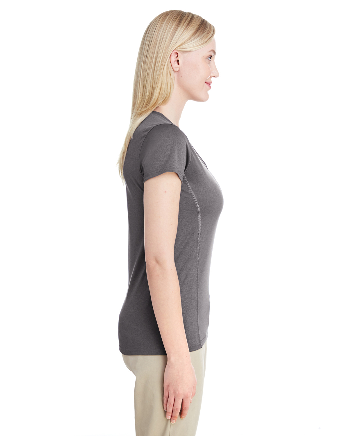 Gildan G47V Marbled Charcoal