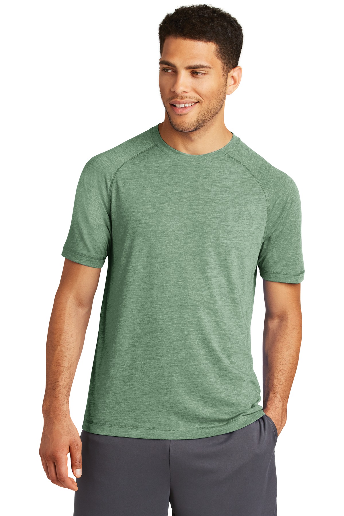 Sport-Tek ST400 Forest Green Heather