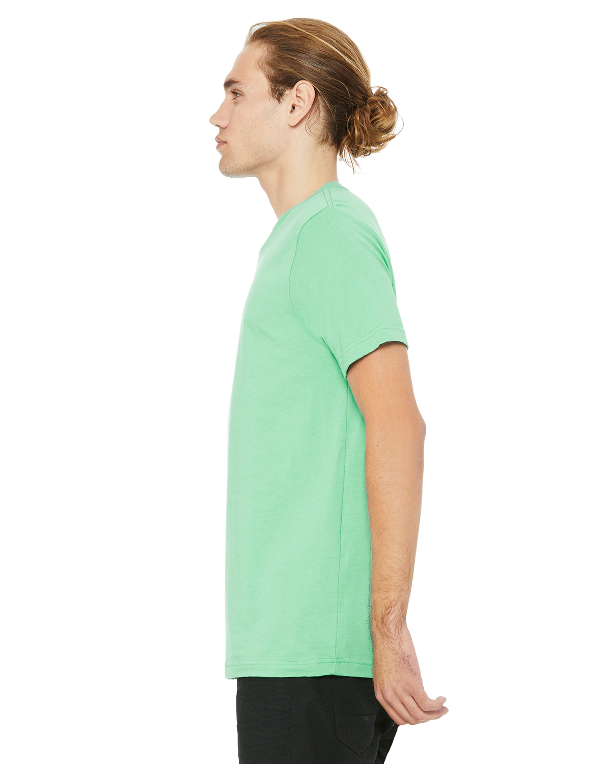 Bella + Canvas 3001CVC Heather Mint